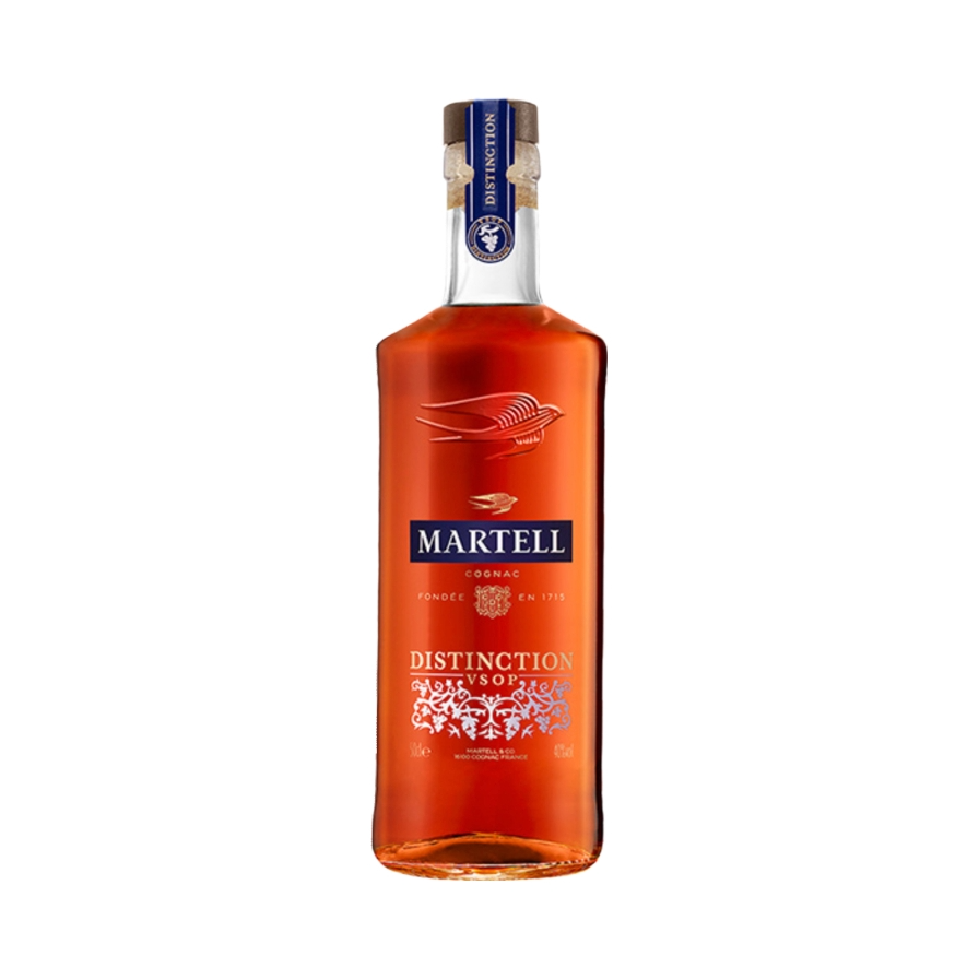 推荐商品：Martell/马爹利 VSOP 干邑白兰地 500ml 40%vol 洋酒 裸瓶装 鼎盛