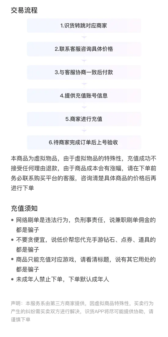 识货商品介绍图