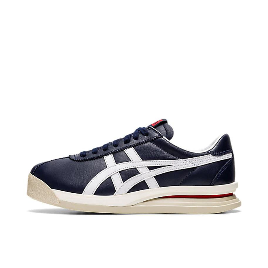 推荐商品：Onitsuka Tiger Corsair EX 防滑耐磨 减震轻便 舒适百搭 经典复古 运动 休闲鞋 藏蓝