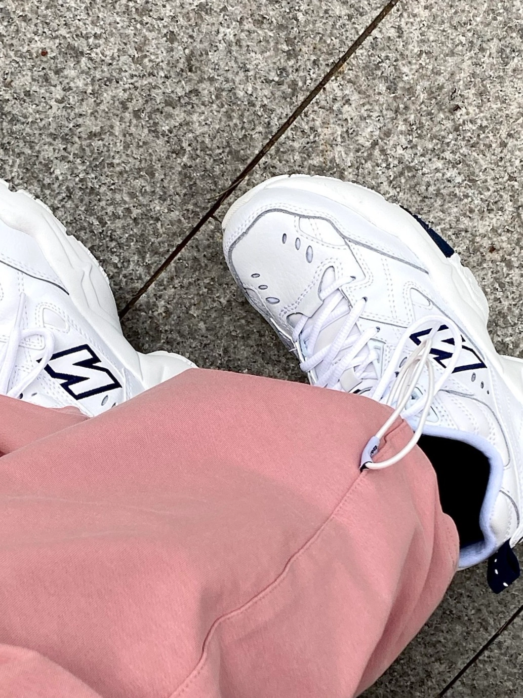 NB608V1蓝白👟通勤跳舞都好穿!