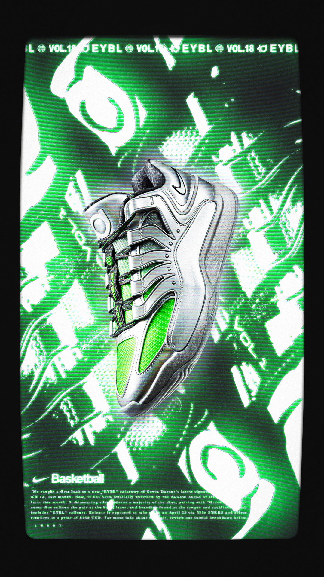 杜兰特的EYBL新战靴📟