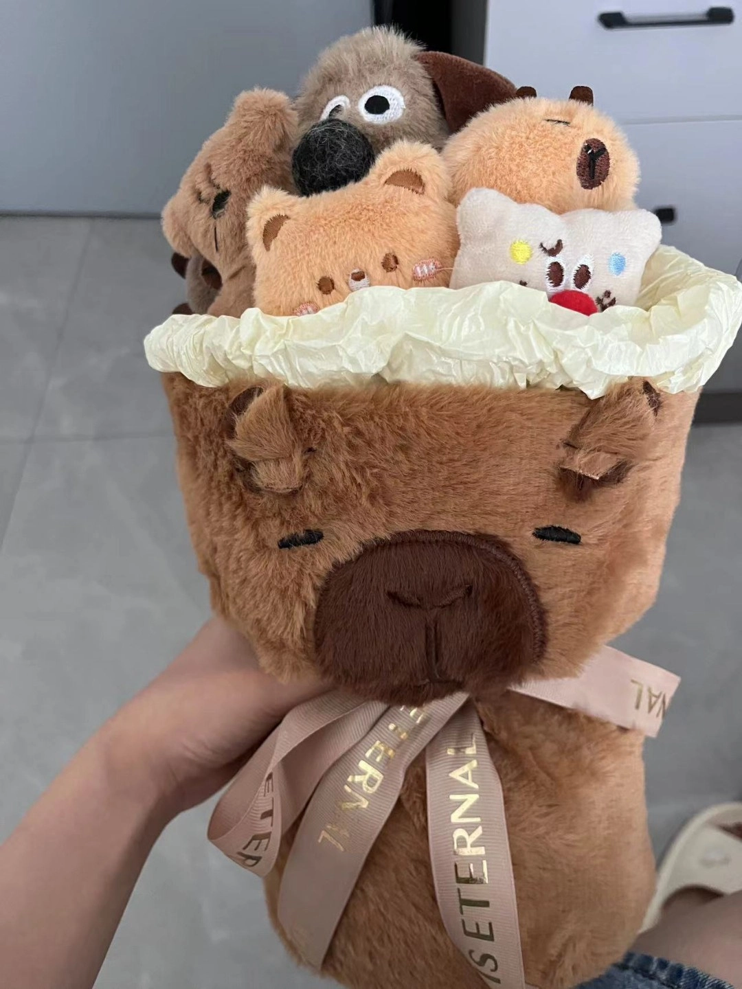 🐹被这只卡皮巴拉花束可爱到了！！！