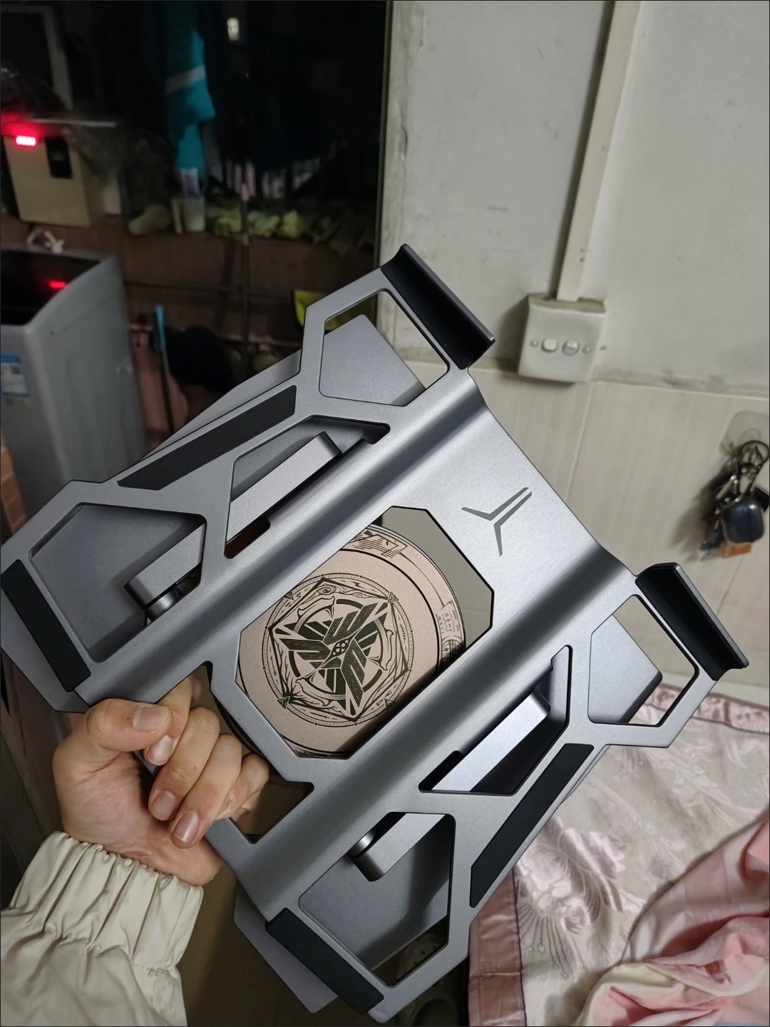 电脑好搭子，拯救者旋转支架确实好用