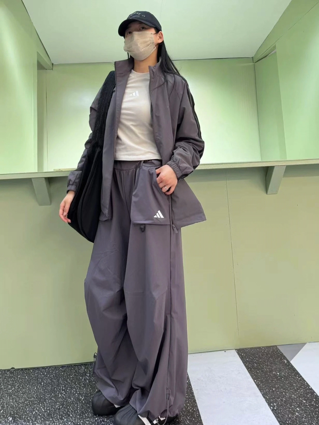 挖到自然感满满高级休闲裤