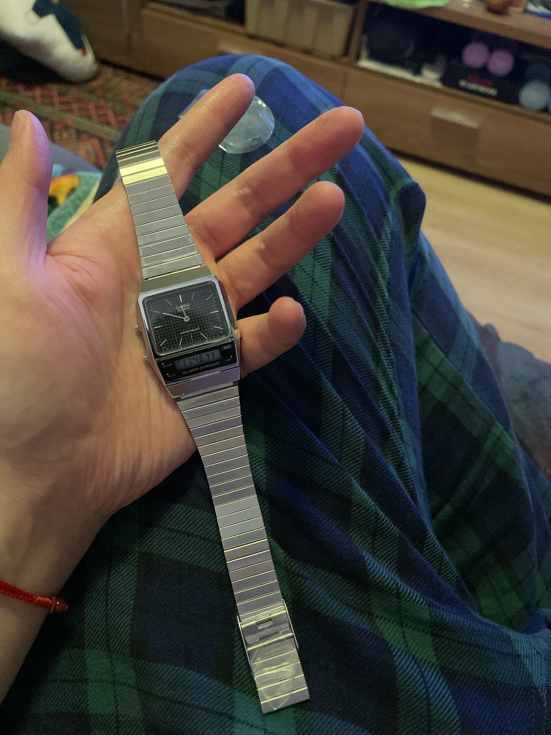 复古方表，男性休闲搭配神器⌚