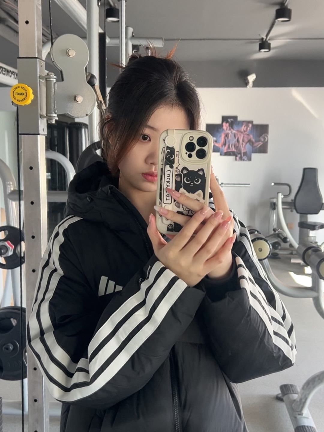 175/116穿L码羽绒服，效果好绝🥳