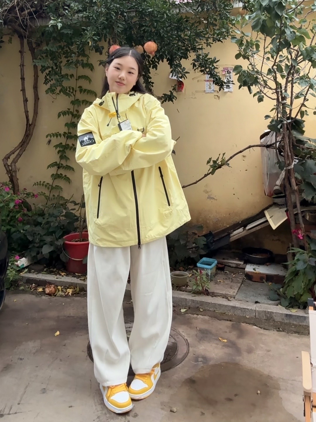 秋日亮色冲锋衣，松弛感拉满🍂