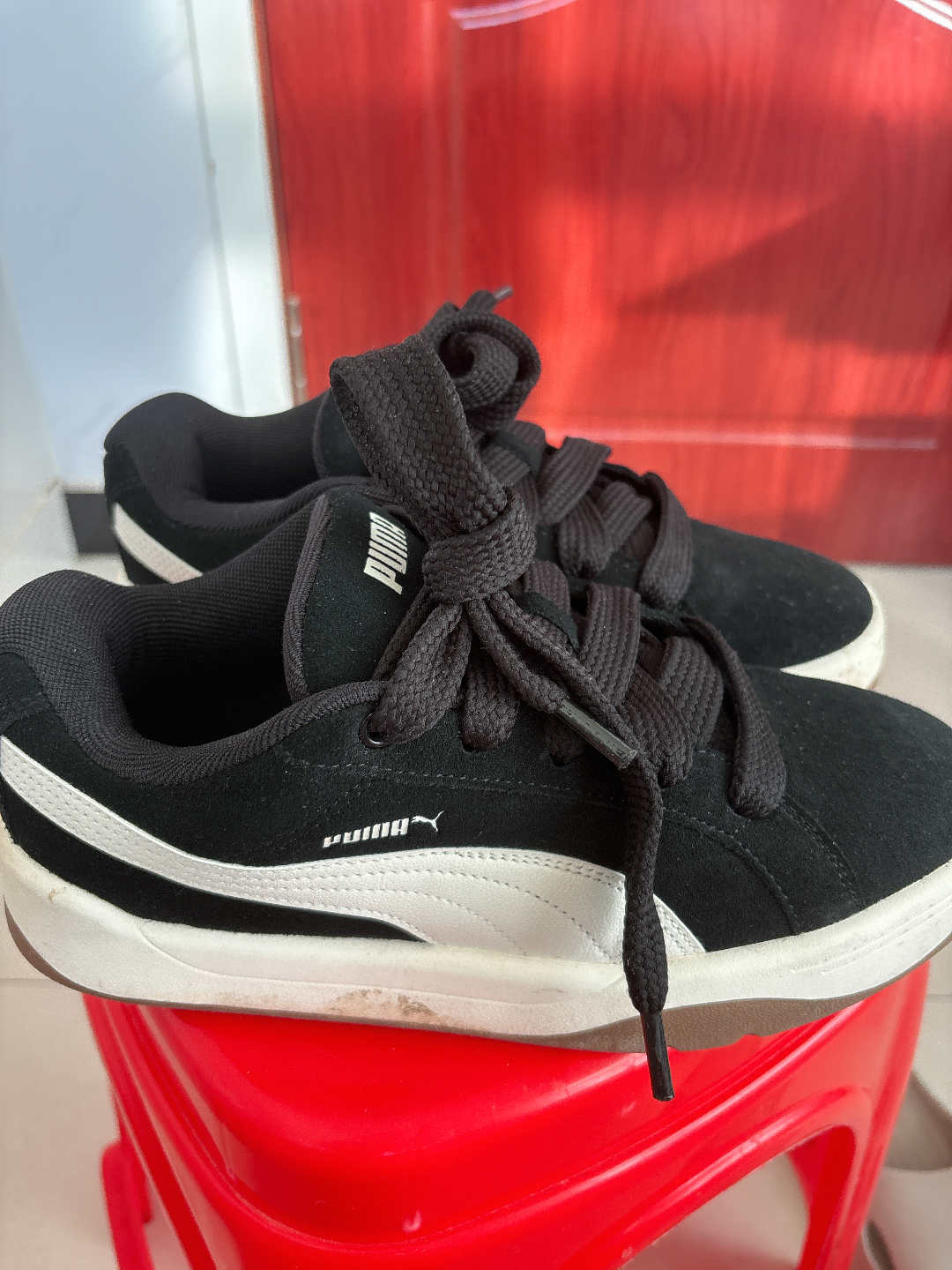 休闲出街被追问的复古板鞋👟