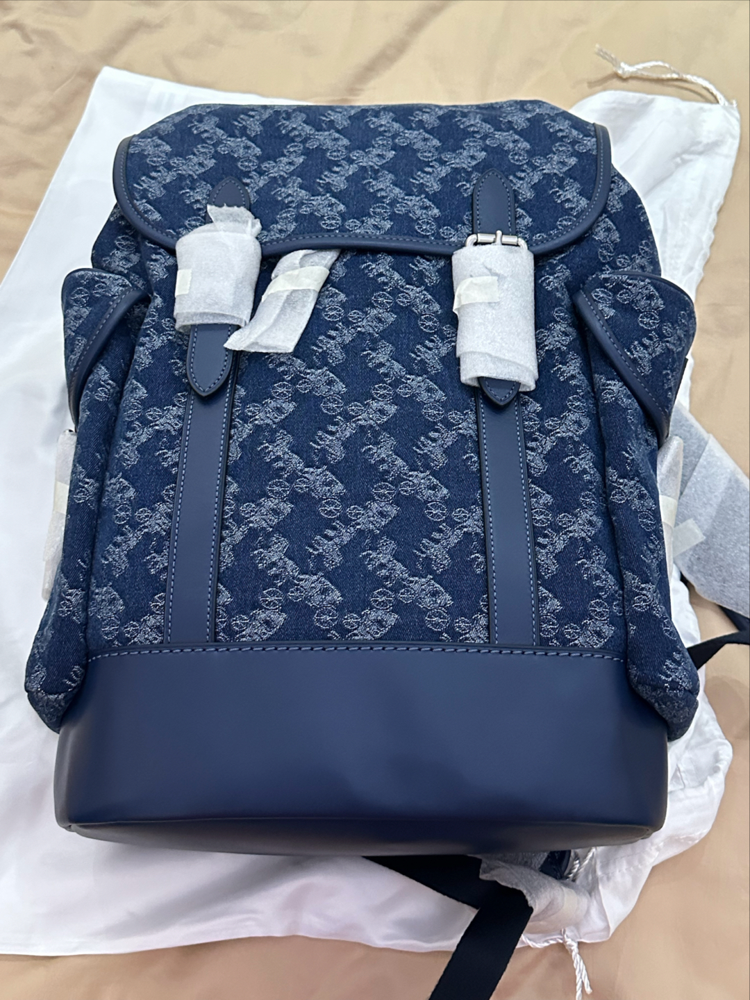 牛仔双肩包男女通吃太香了💙