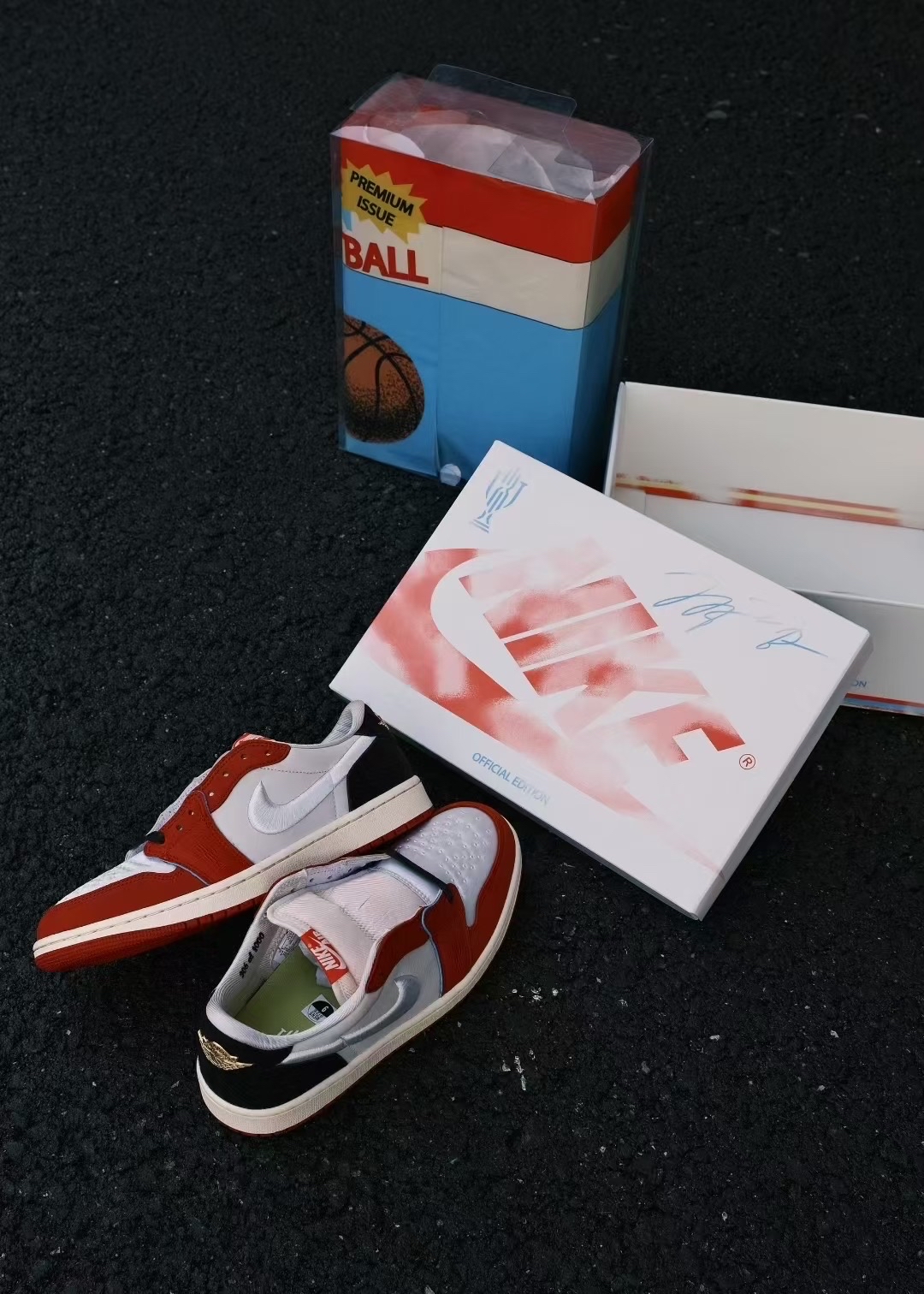 迷人的刺绣质感📈“乔丹亲儿子”AJ1