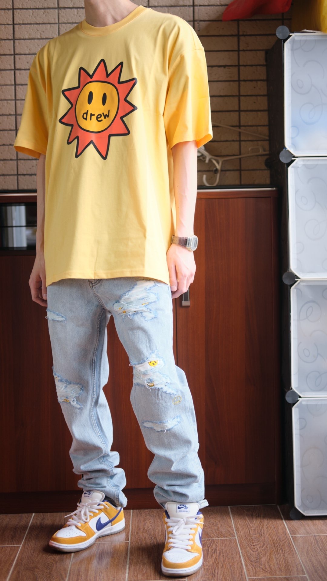 Drew House太阳T：潮男の快乐就这么简单！👕☀️