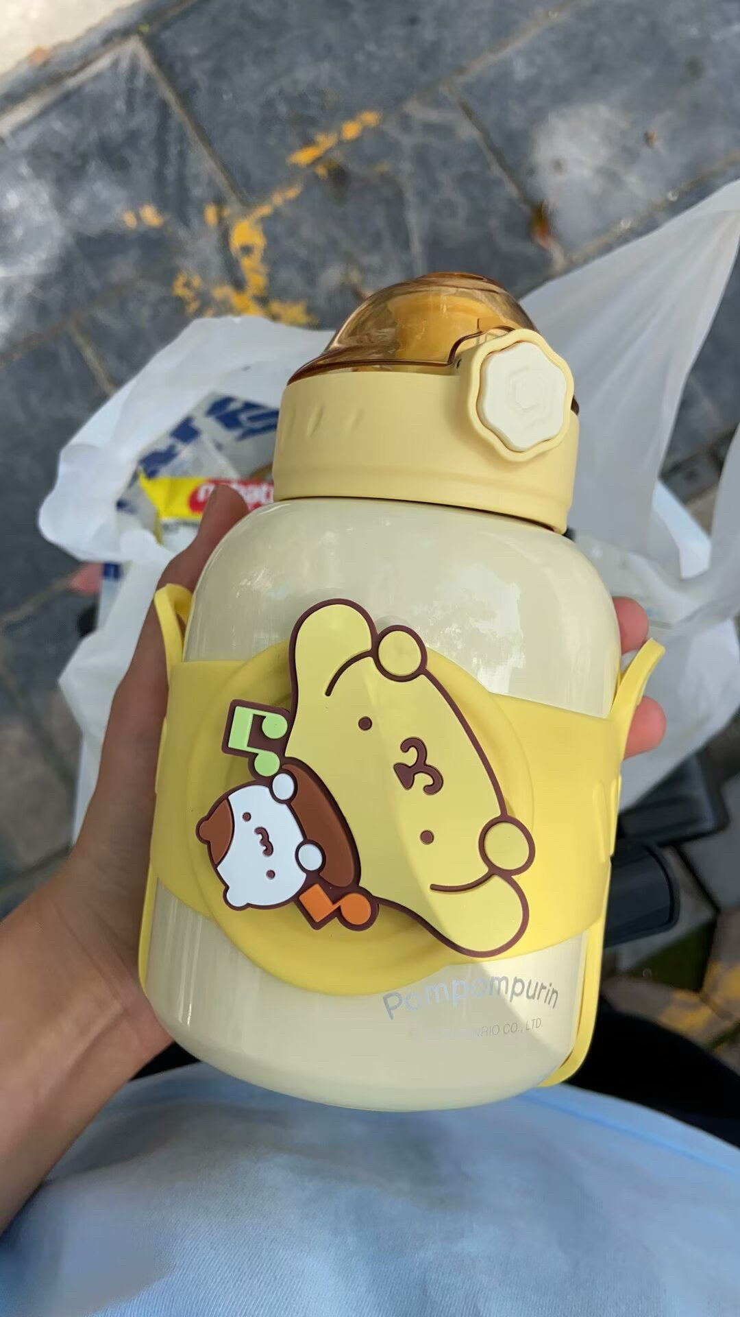 🐶名创优品布丁狗保温杯，萌化冬天啦