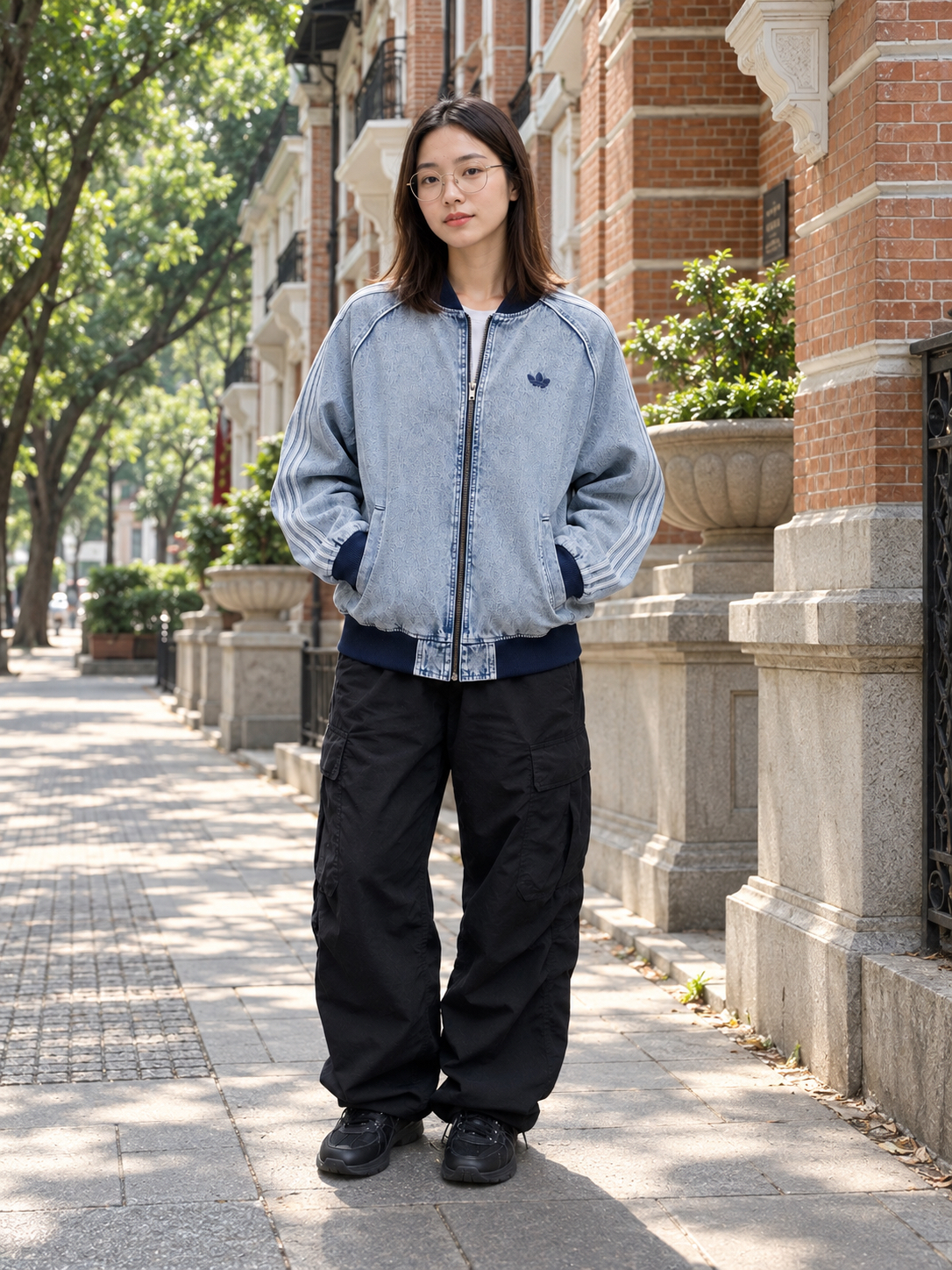 早八出街复古感直接拉满