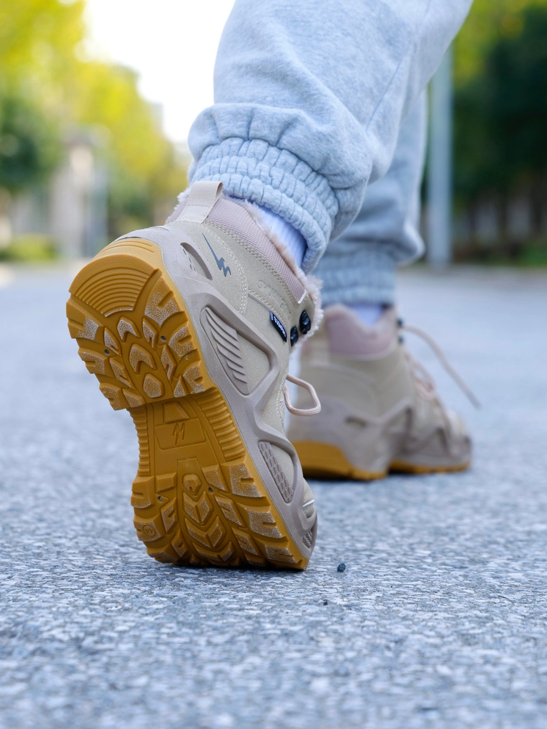 山系户外探野|冬季加绒更野性!双星高帮靴