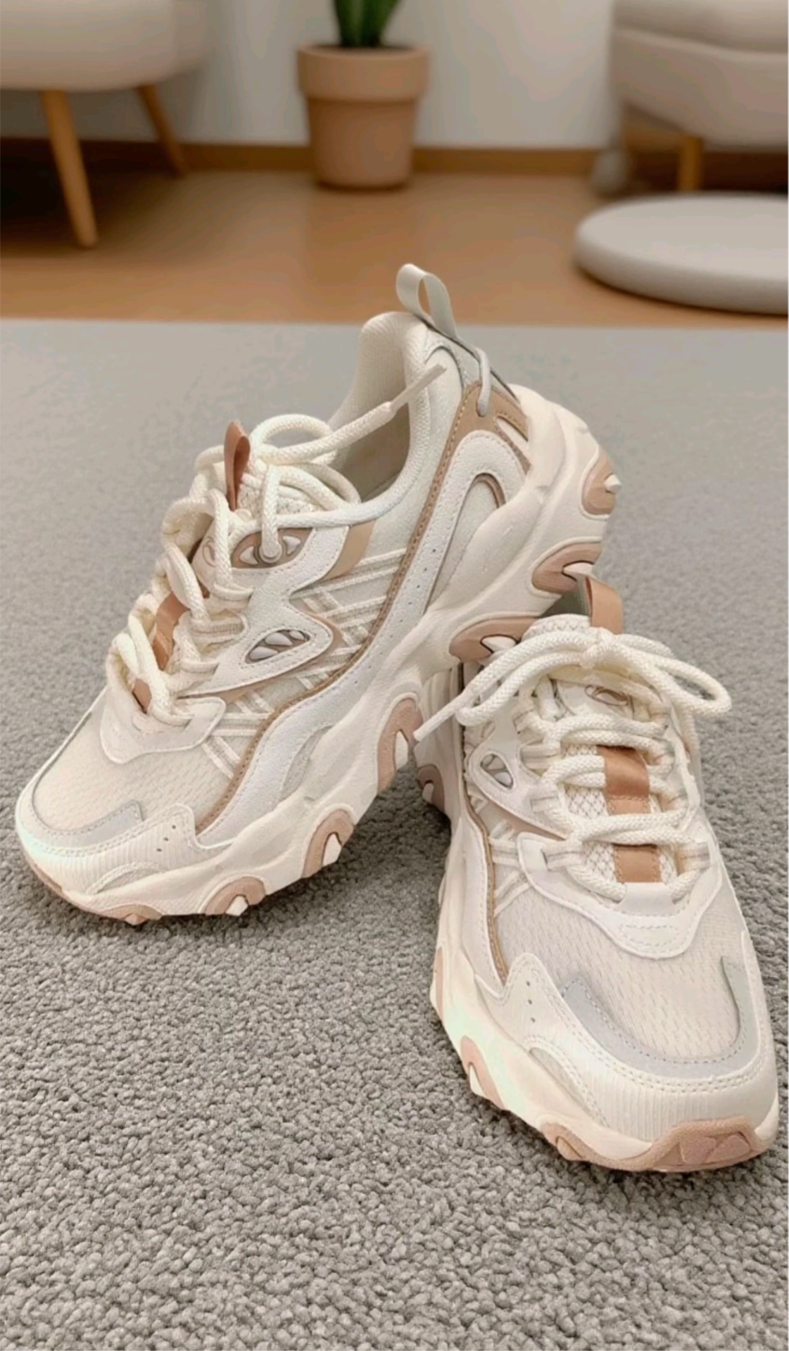 挖到宝！这双奶茶棕运动鞋太绝啦👟