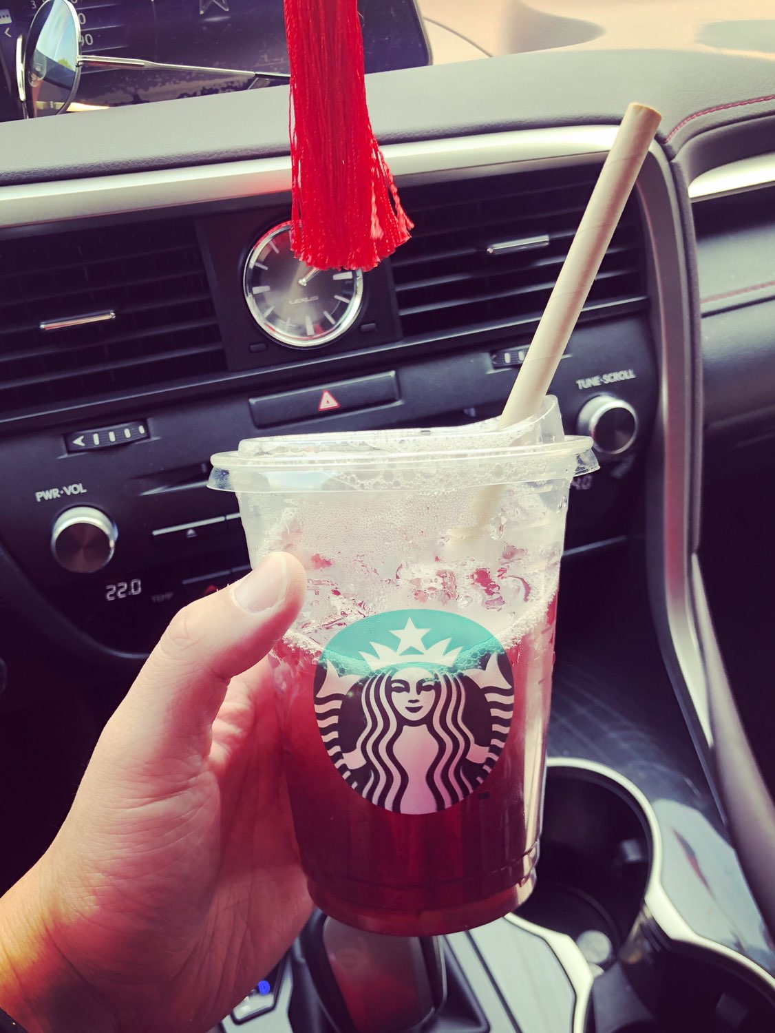 大热天来一杯红梅黑加仑真爽…
