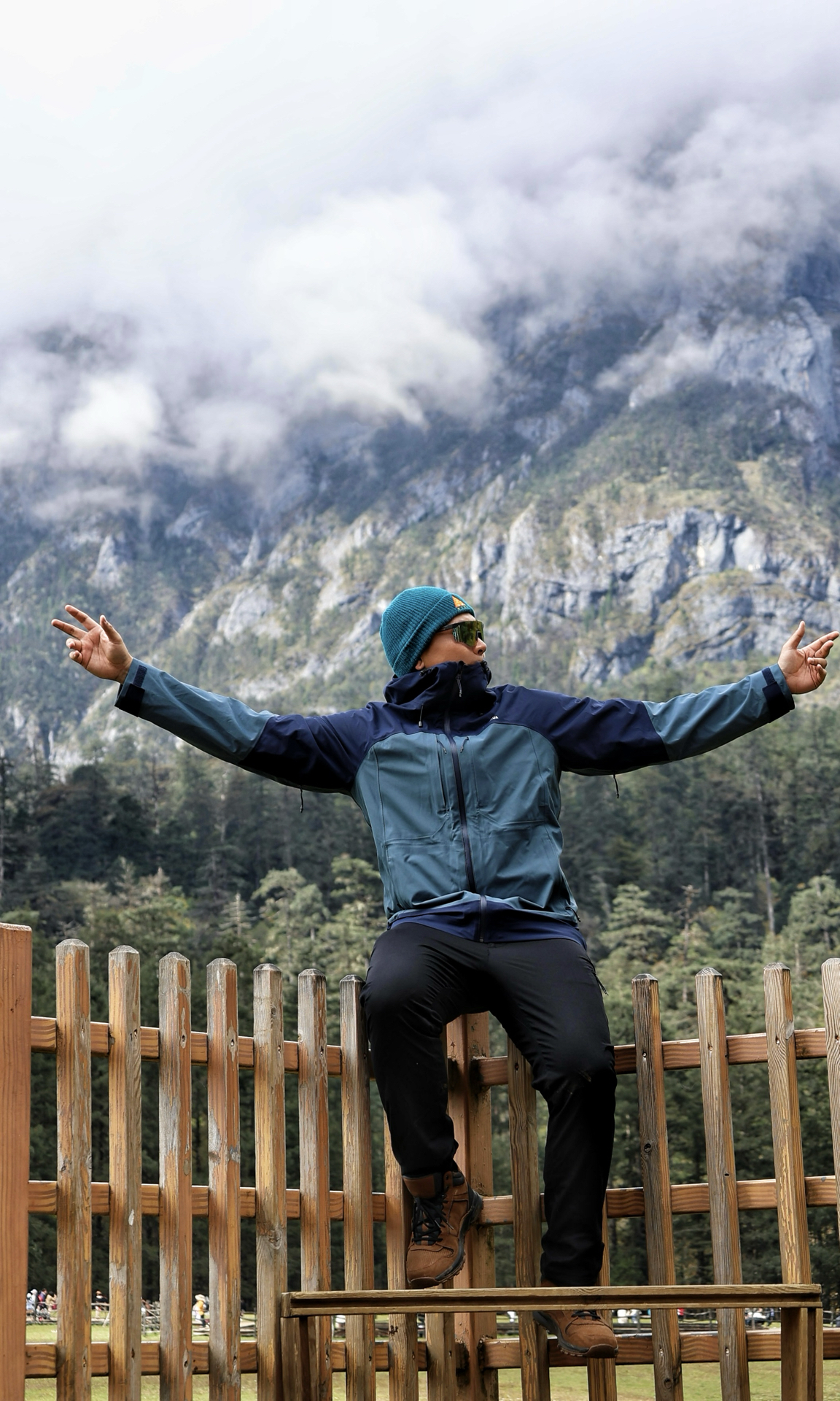 分享10.13日的云杉坪🏔️