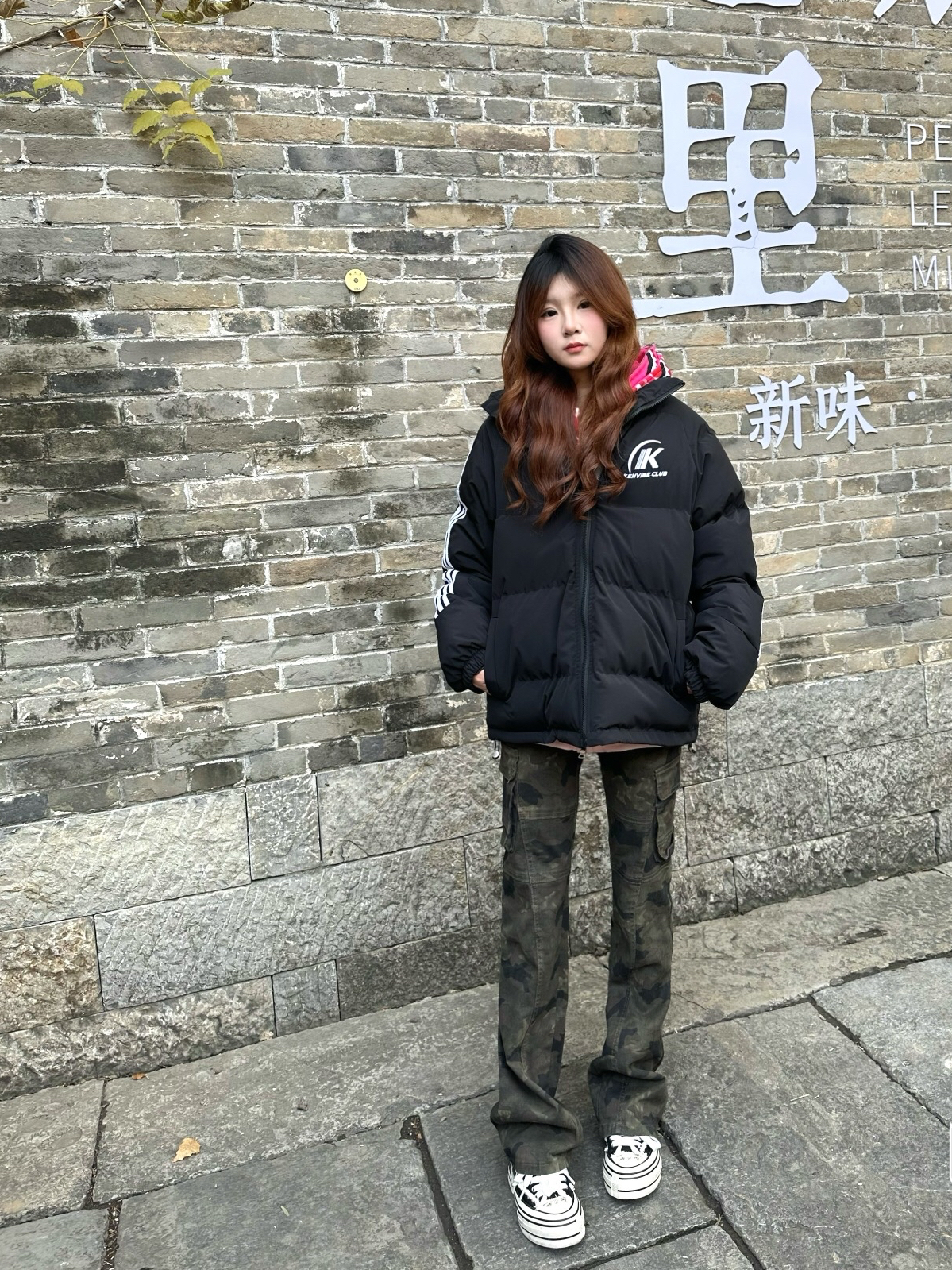 迷彩直筒裤，cleanfit风拿捏住啦🎯