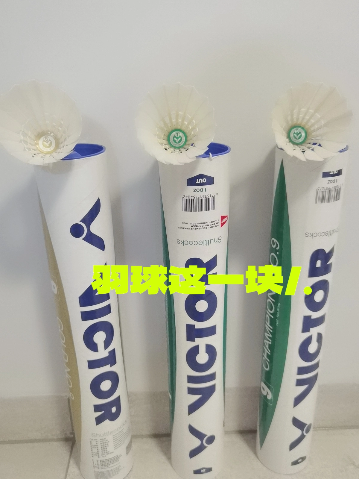 我的羽毛球口粮分享🥎