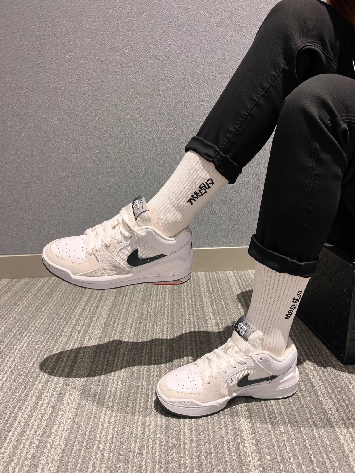 白袜配鞋好绝谁懂🤩