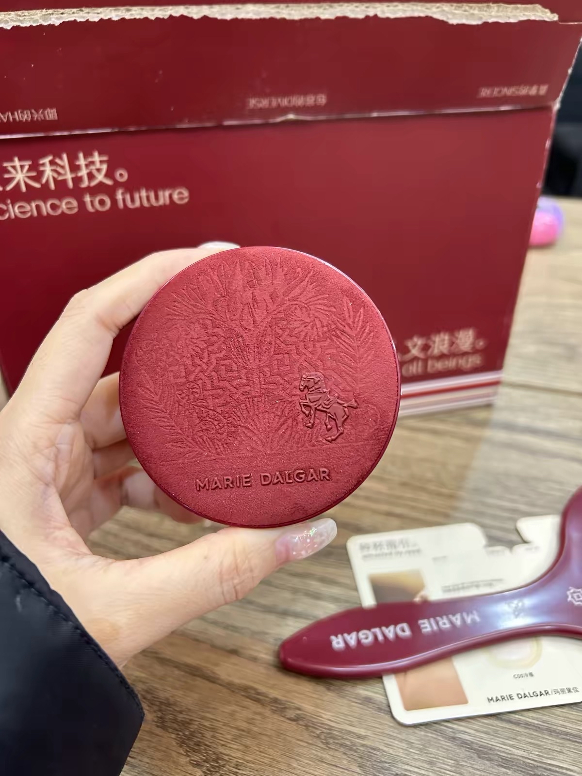 本命红气垫，过年氛围感拿捏🤌