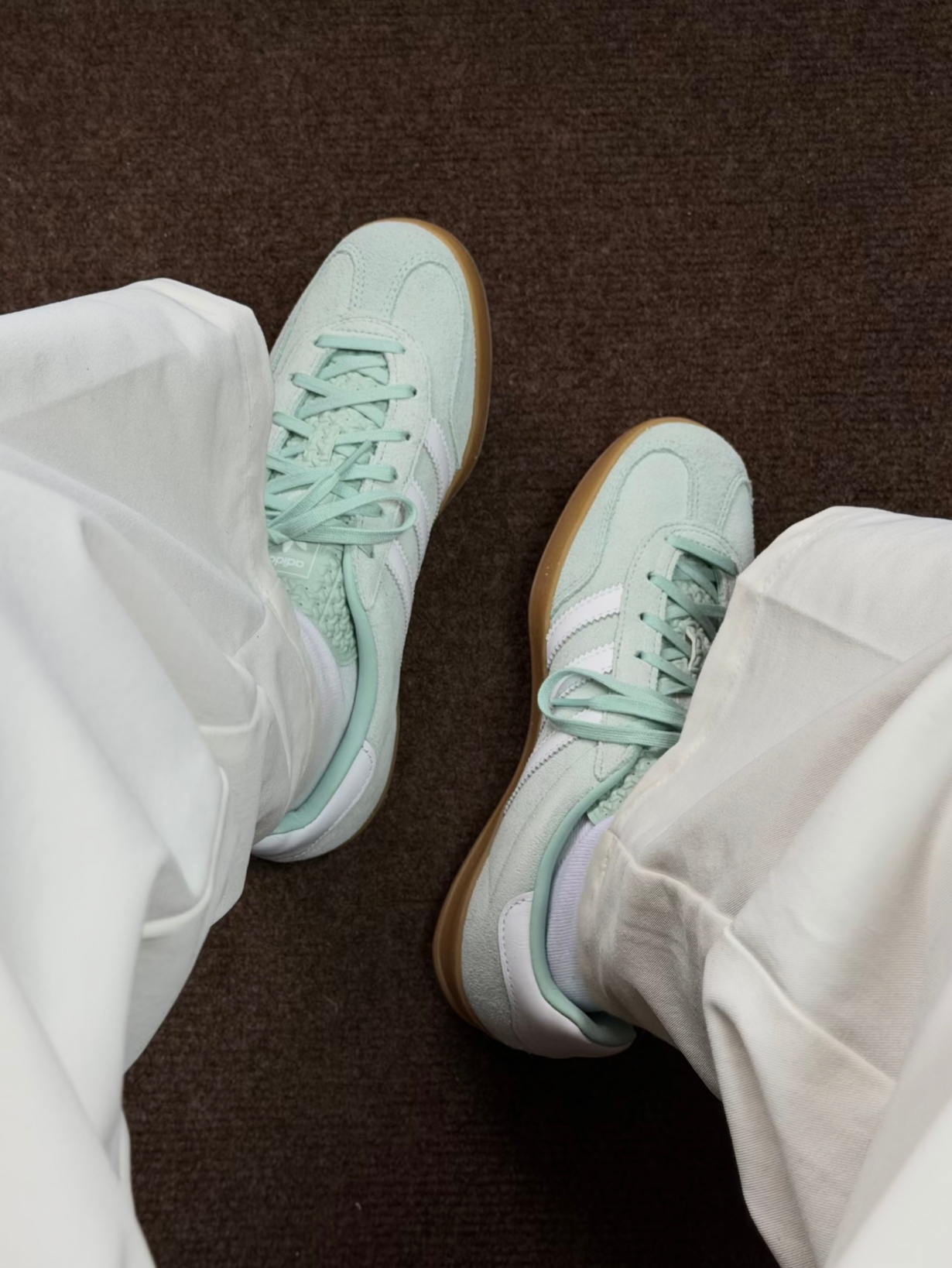 薄荷奶绿adidas gazelle🥛🍵