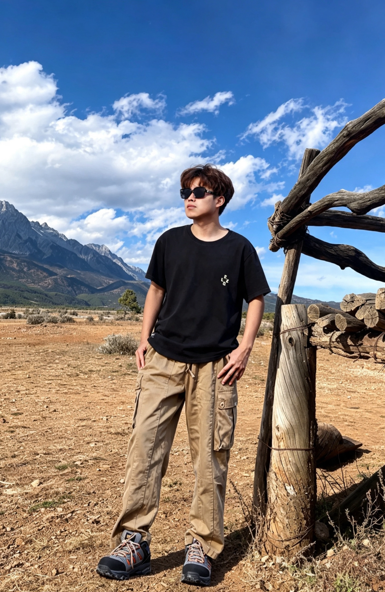 丽江山野|男生户外出行look