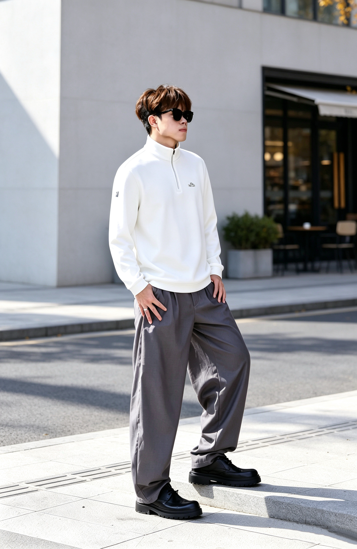 秋日极简通勤穿搭🚶松弛感日常出门look