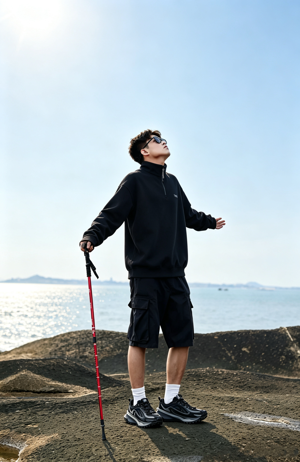 秋日海边徒步🚶中国李宁游侠户外实测