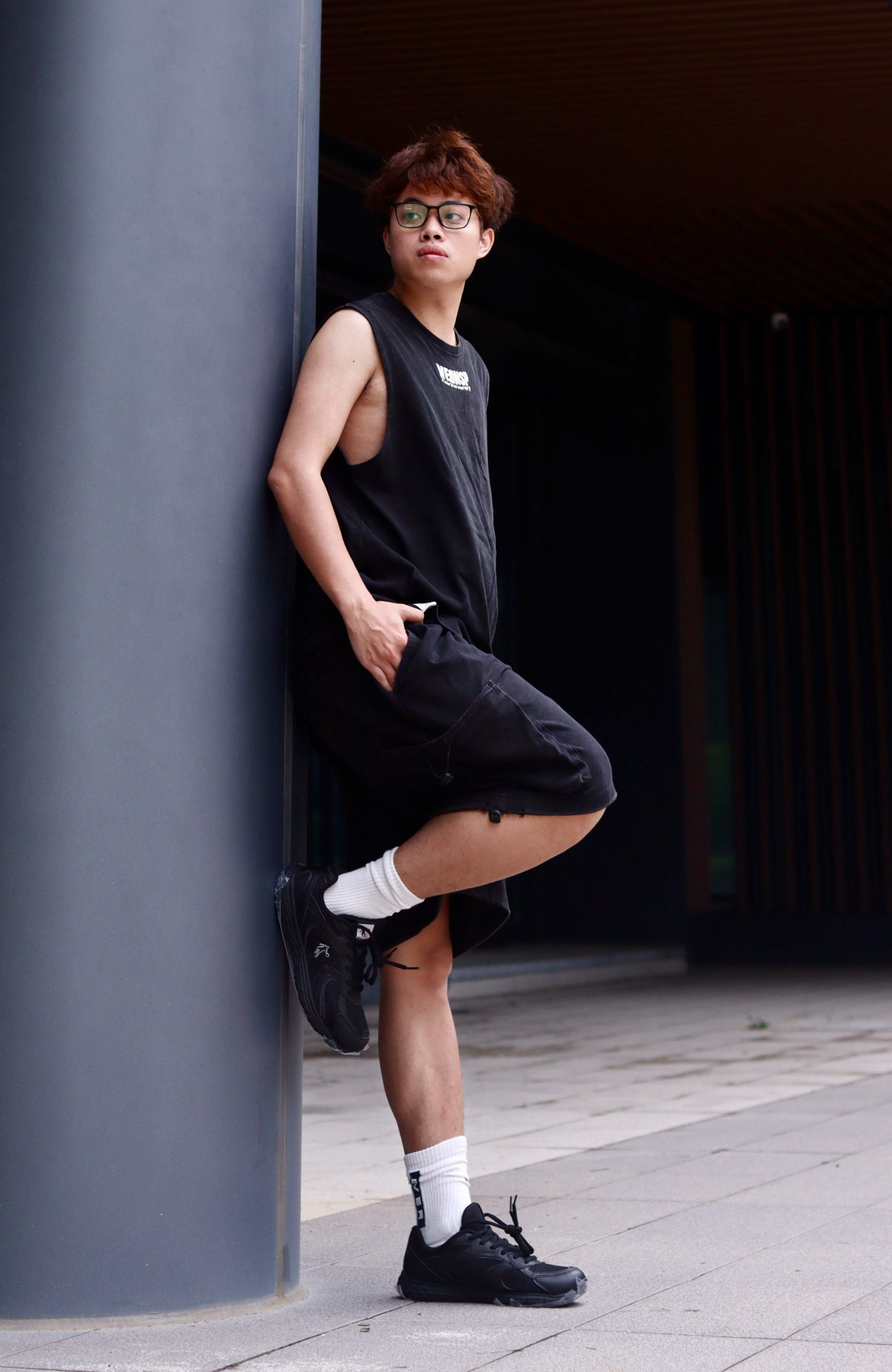 夏日all balck 🚶懒人出街方式