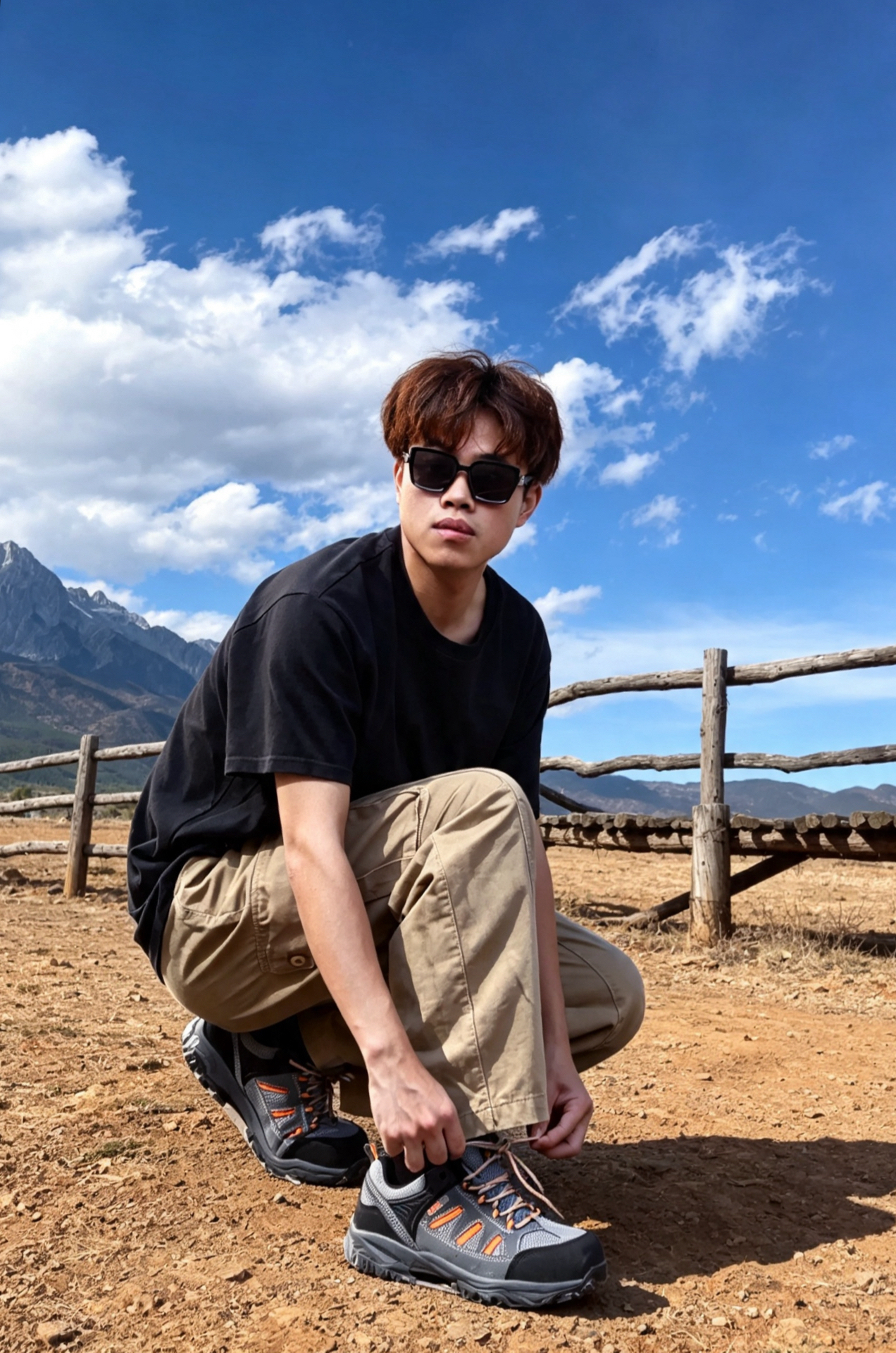 丽江山野|男生户外出行look