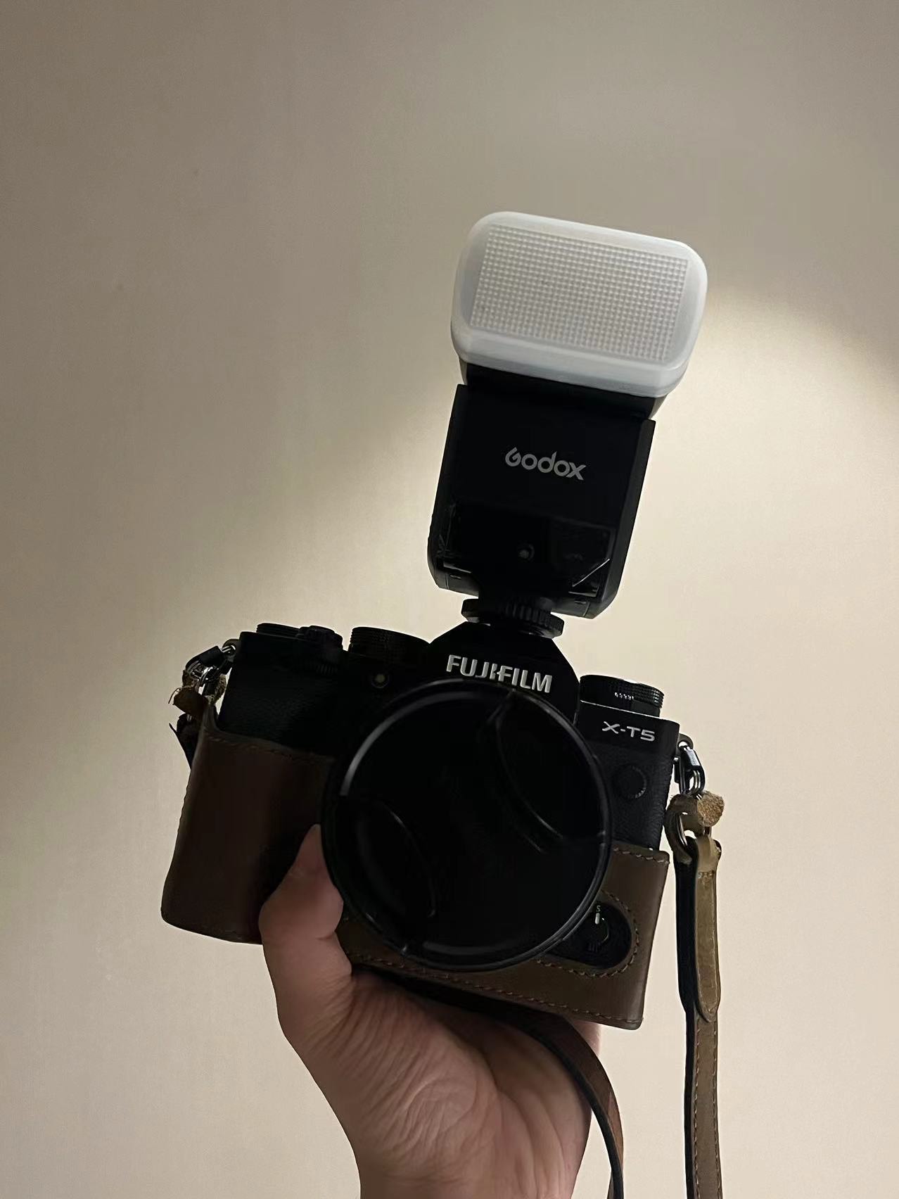 最近入手了V350闪光灯