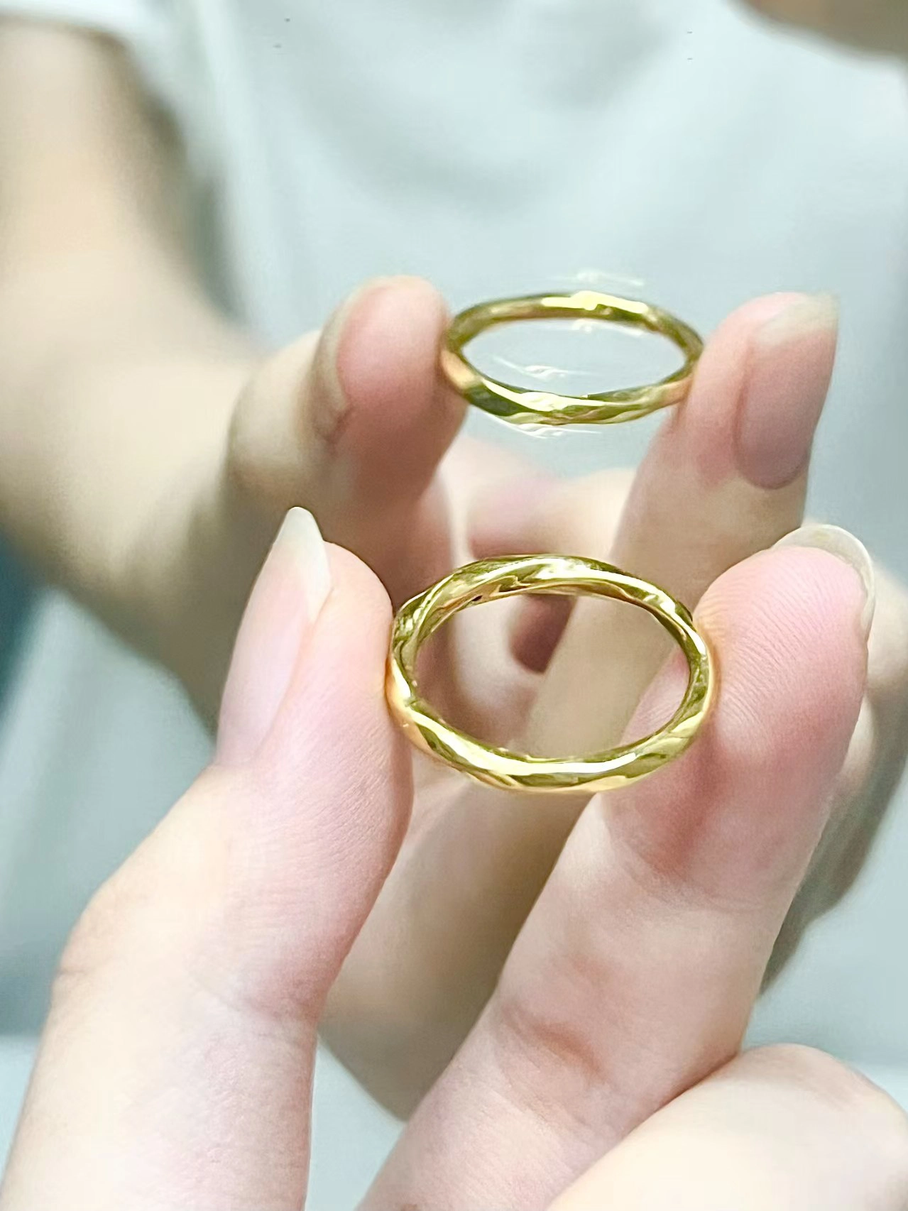 春夏叠戴氛围感被这戒指拿捏了💫