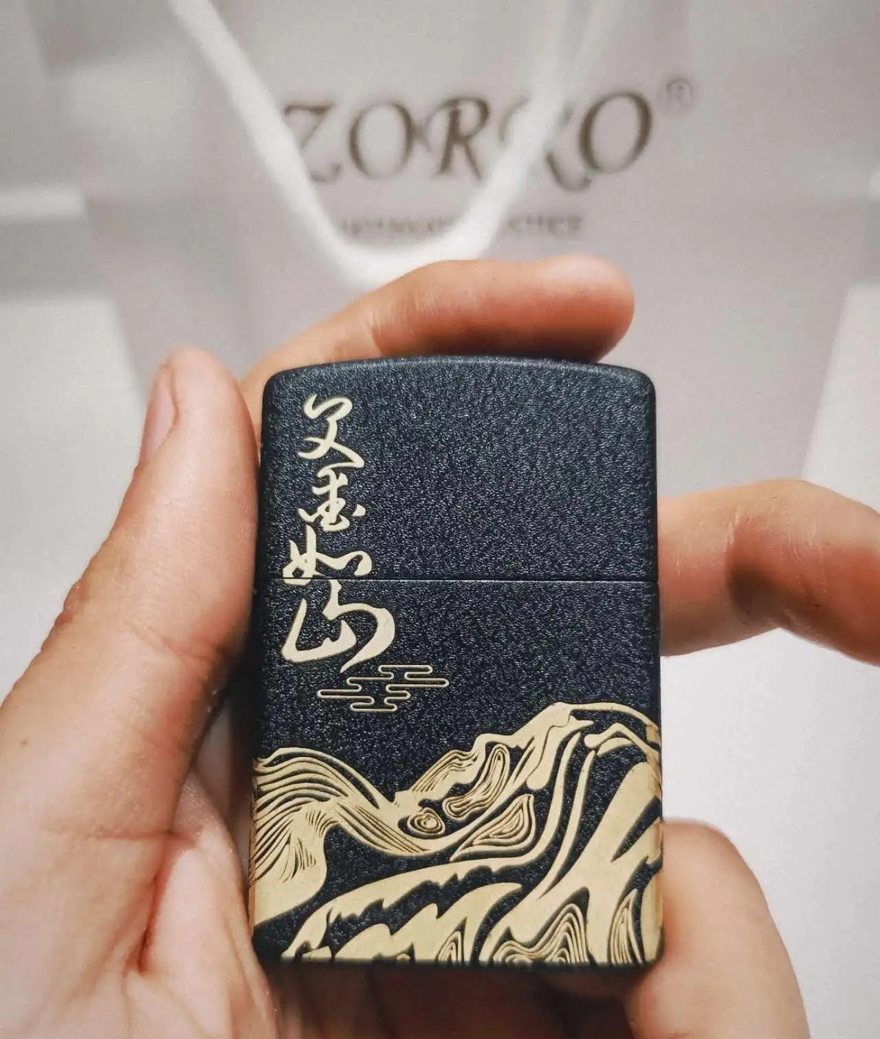 🔥打火机界的 “冷感黑武士”！