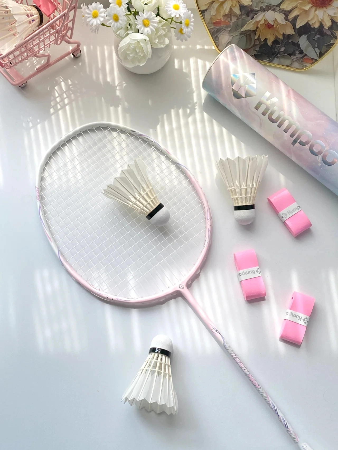 打球也要有氛围感呀🎀