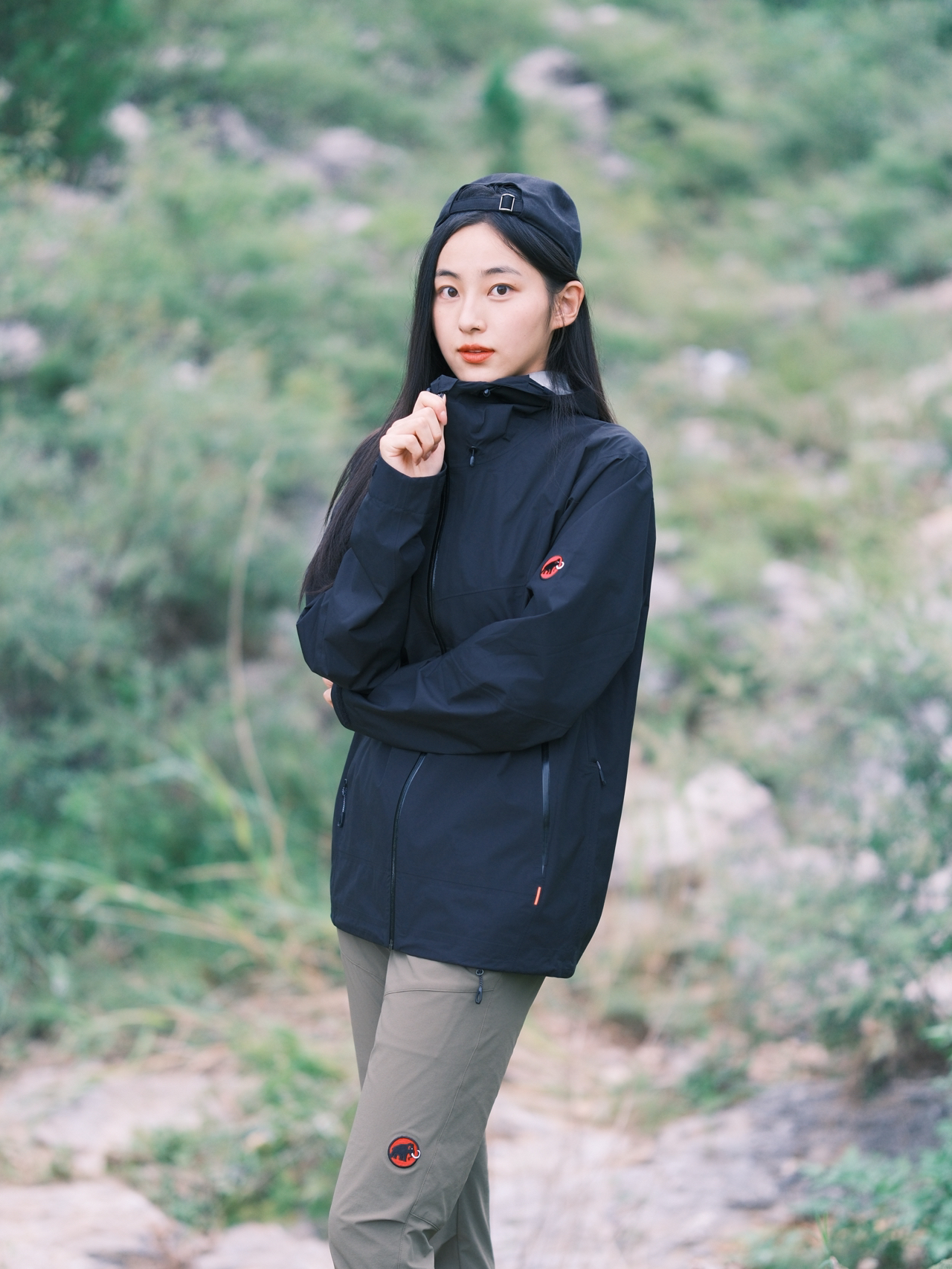 女生穿户外风也能又酷又飒😎