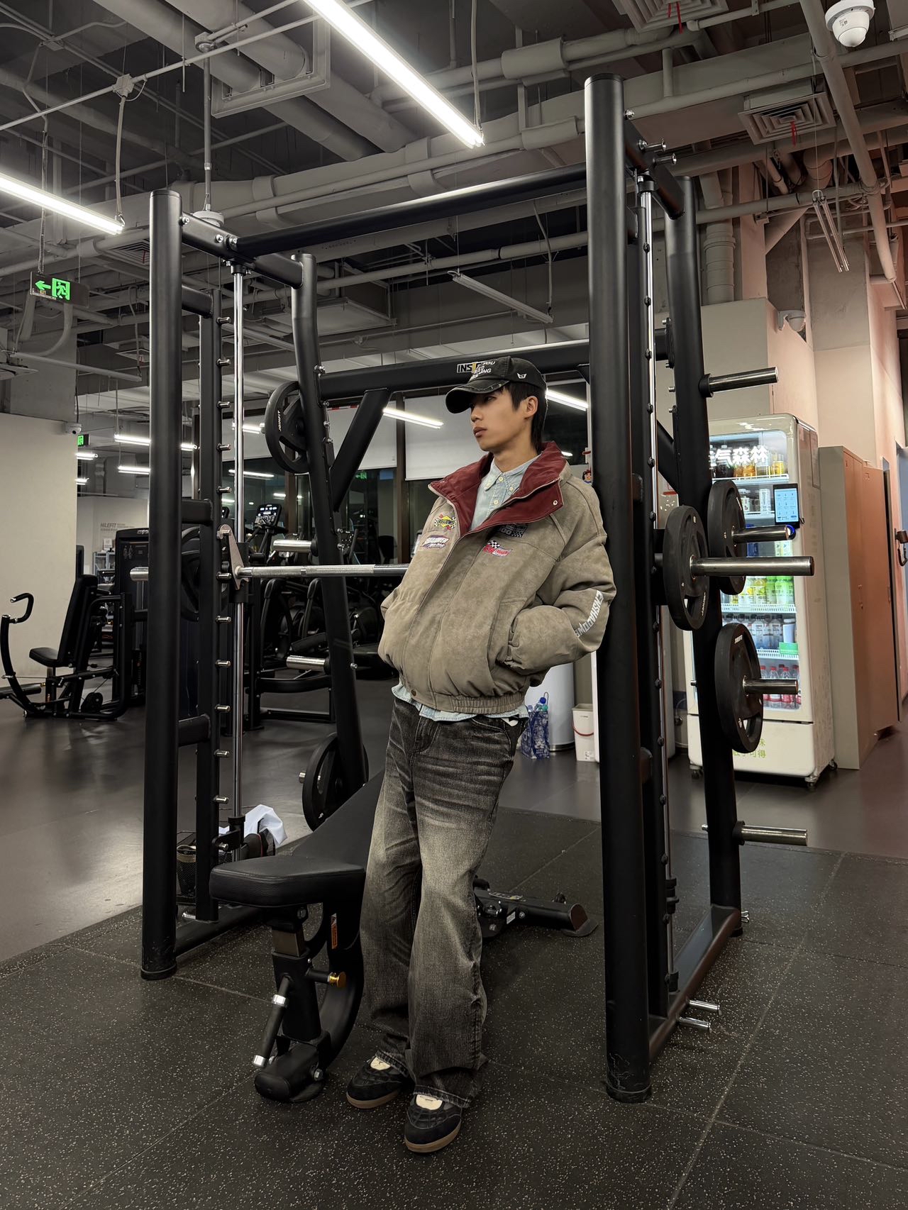 赛车风棉服|美式高街冬日穿搭