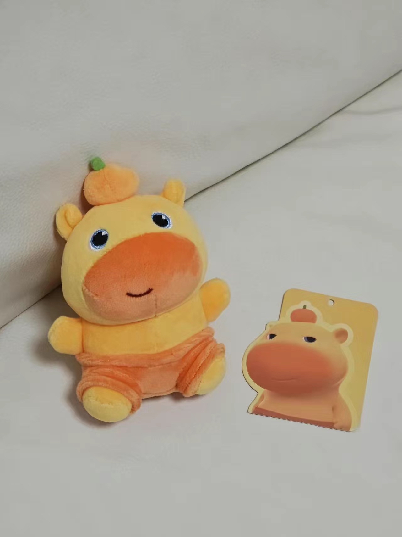 我也拥有超火的水豚玩偶啦🐹