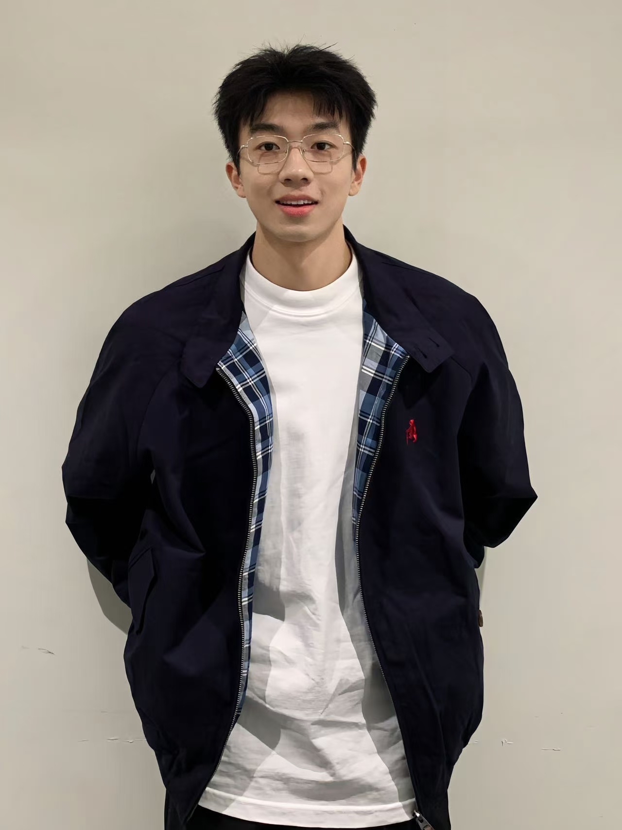 男生复古风穿搭的宝藏夹克👕