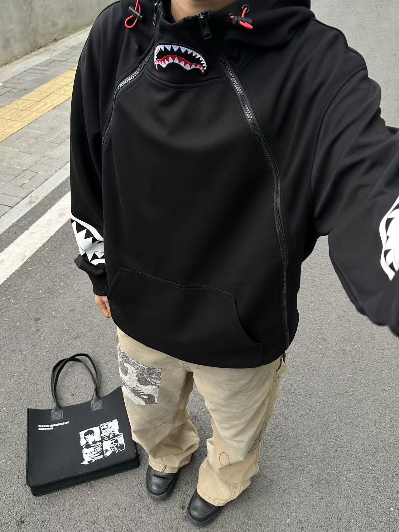 鲨疯了！这卫衣让我在街头杀疯啦！