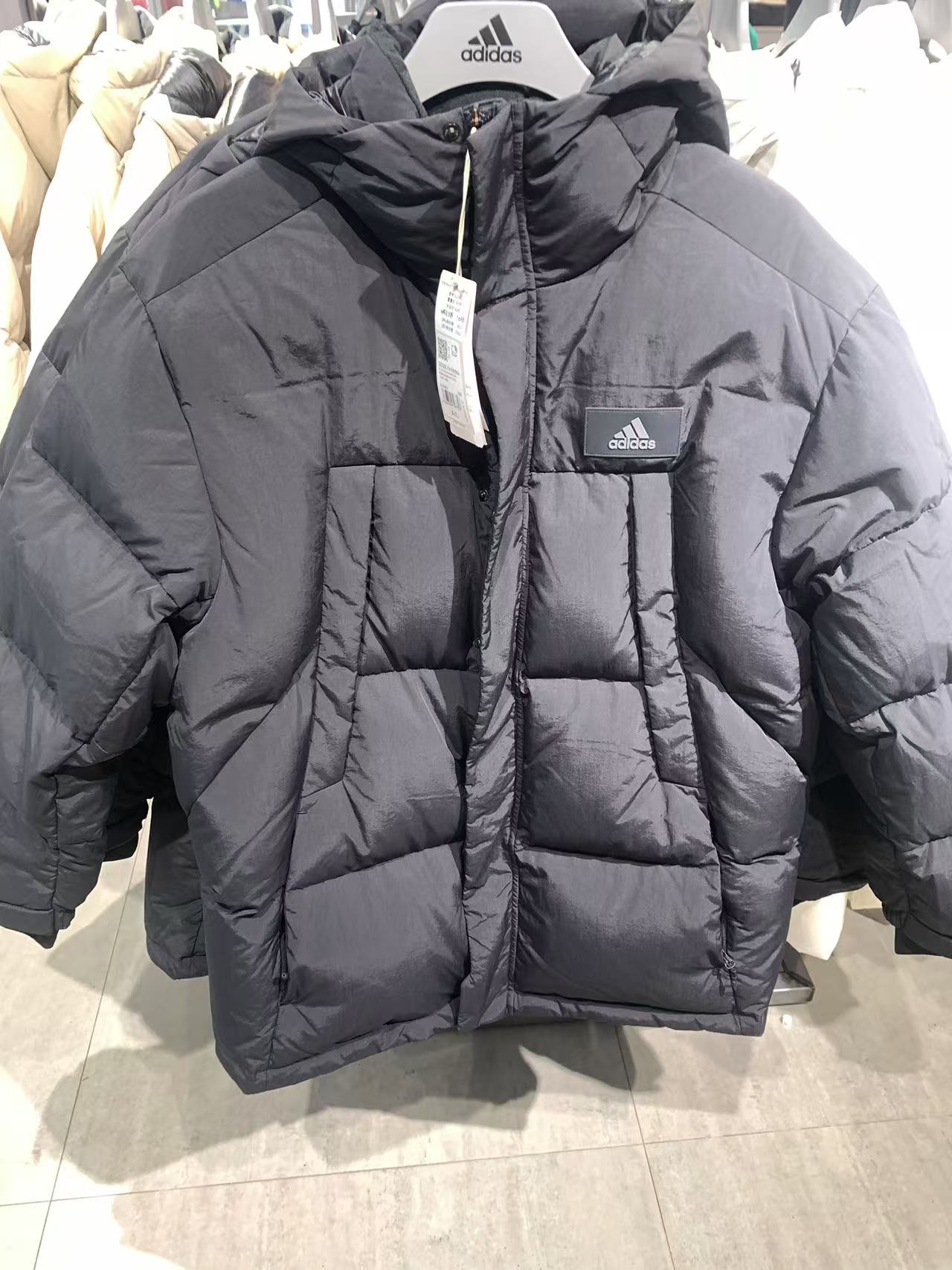 秋冬爱穿的连帽羽绒服分享