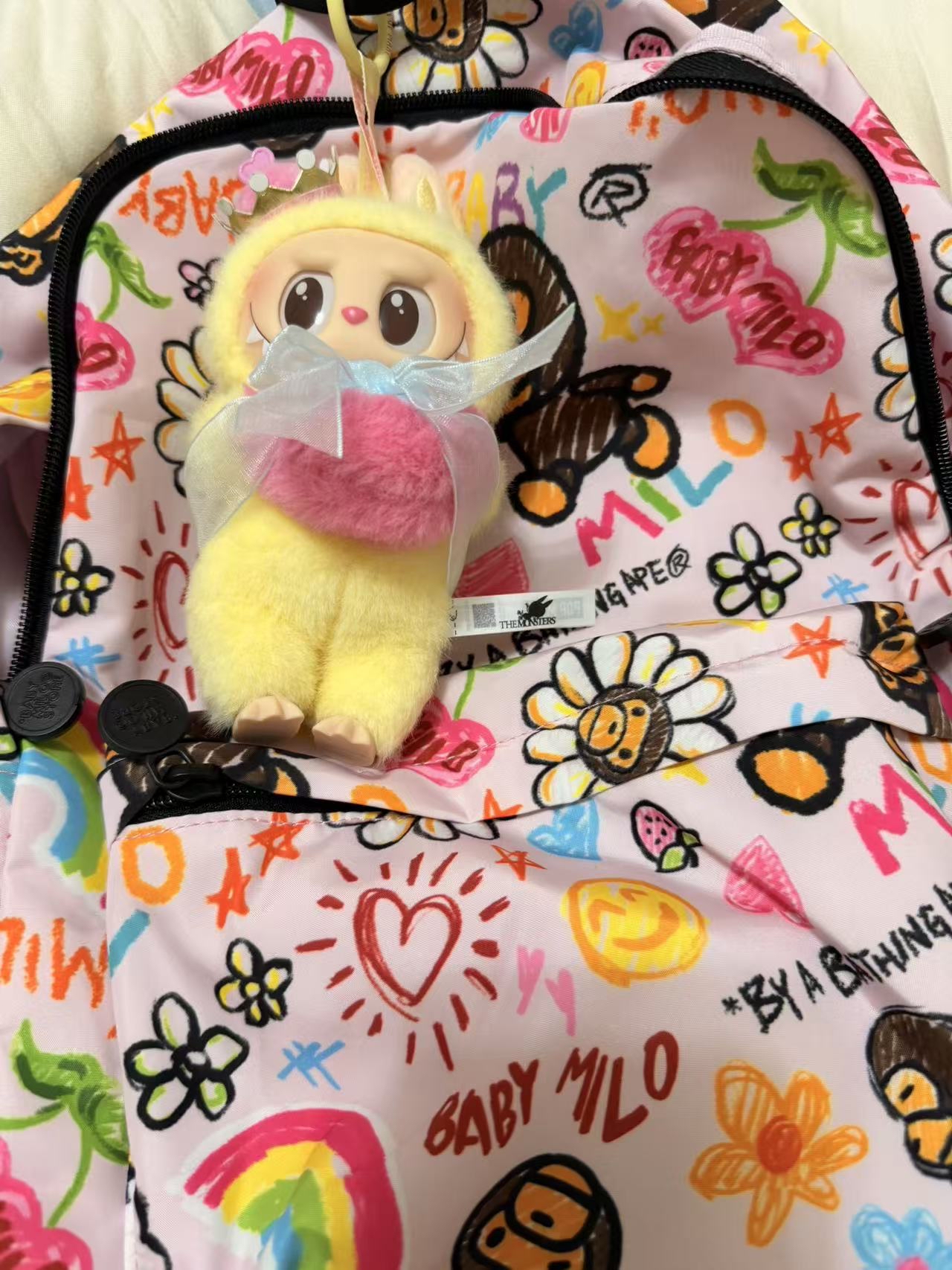 彩色涂鸦双肩包！出游背好吸睛🥳