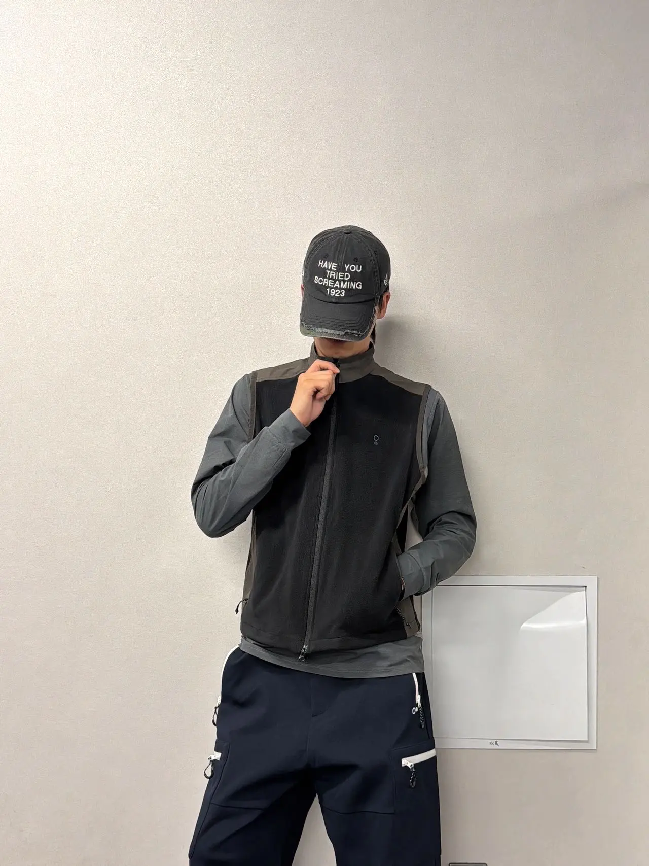 运动拼接绒感马甲|拿捏穿搭层次感