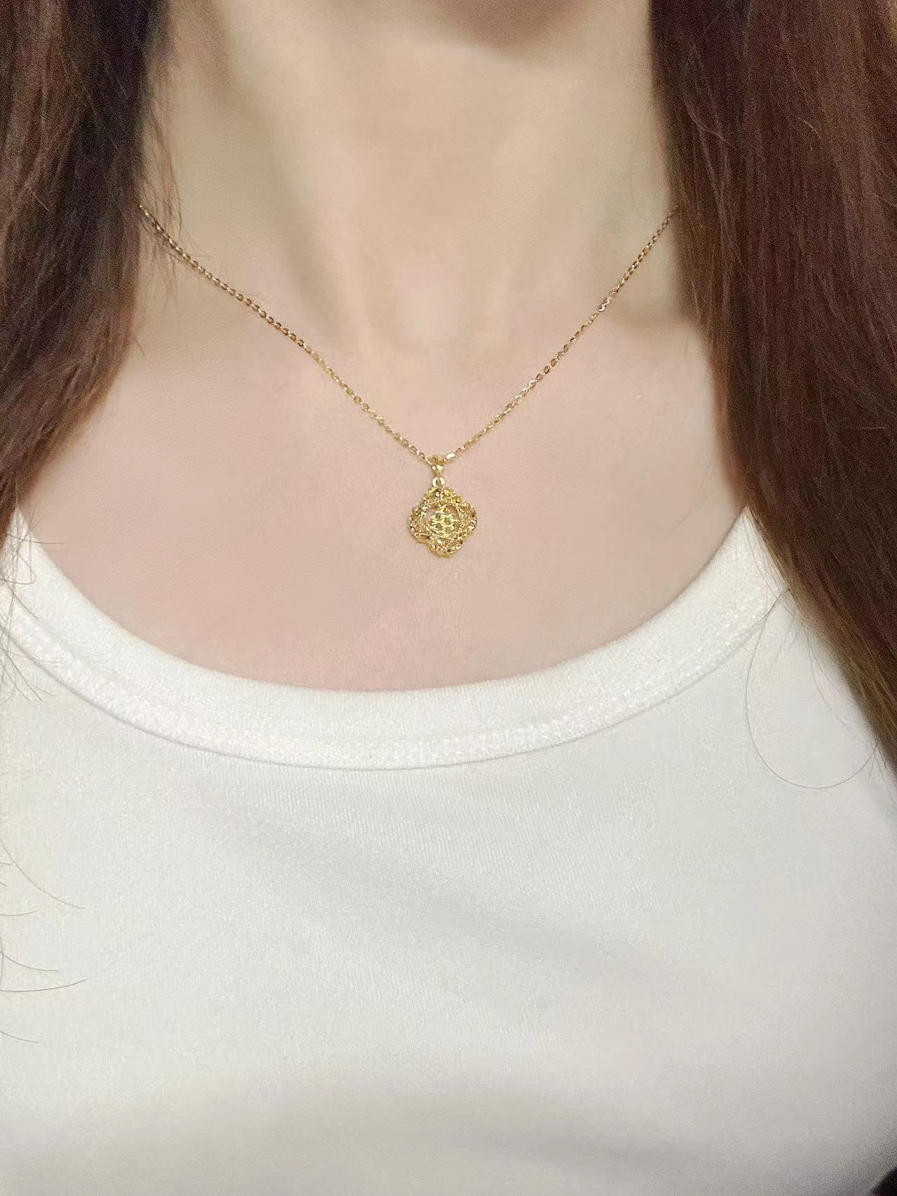 被问爆的四叶草项链✨事业运开挂的小秘密