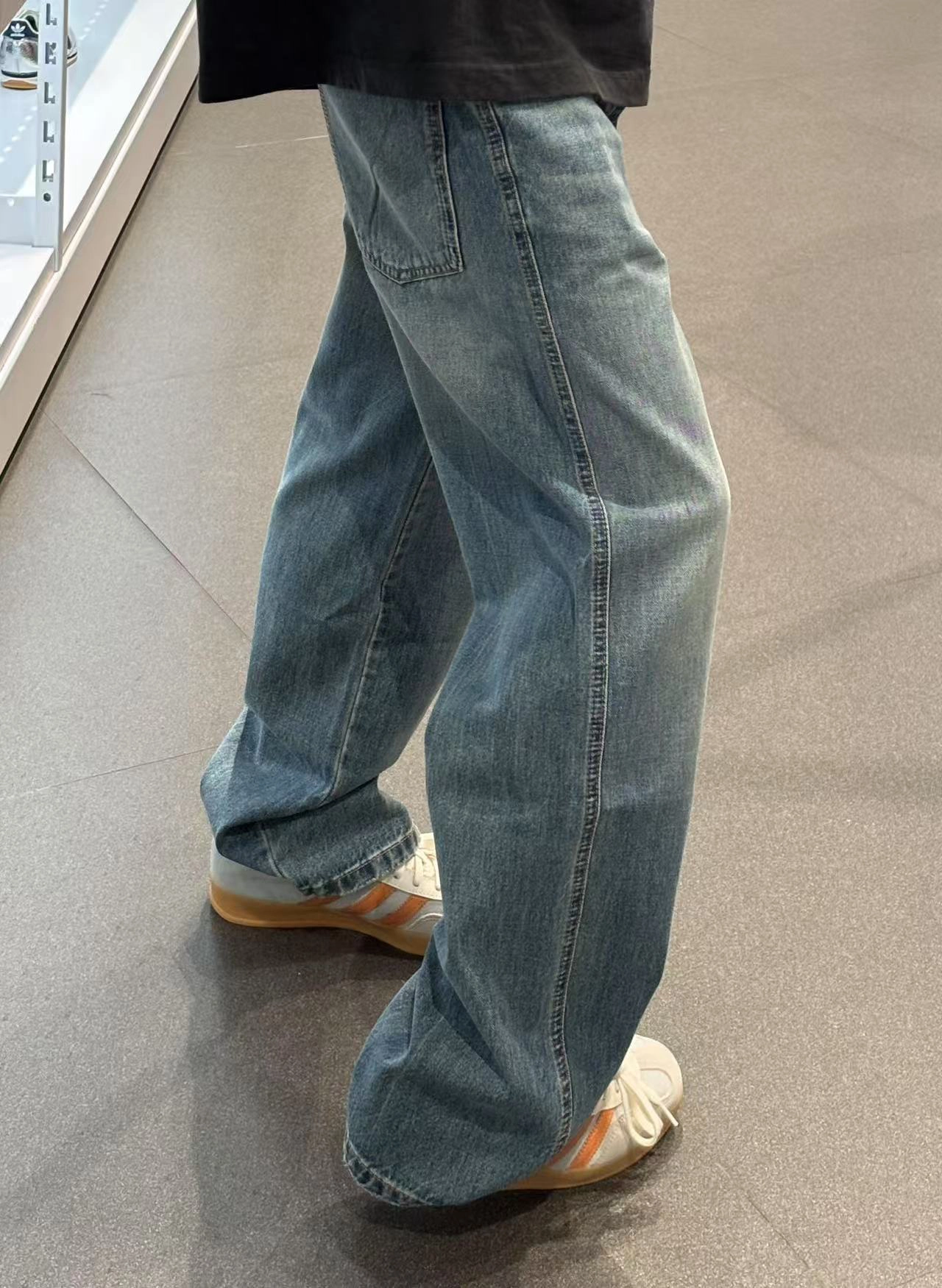 春夏爱穿的阔腿牛仔裤👖