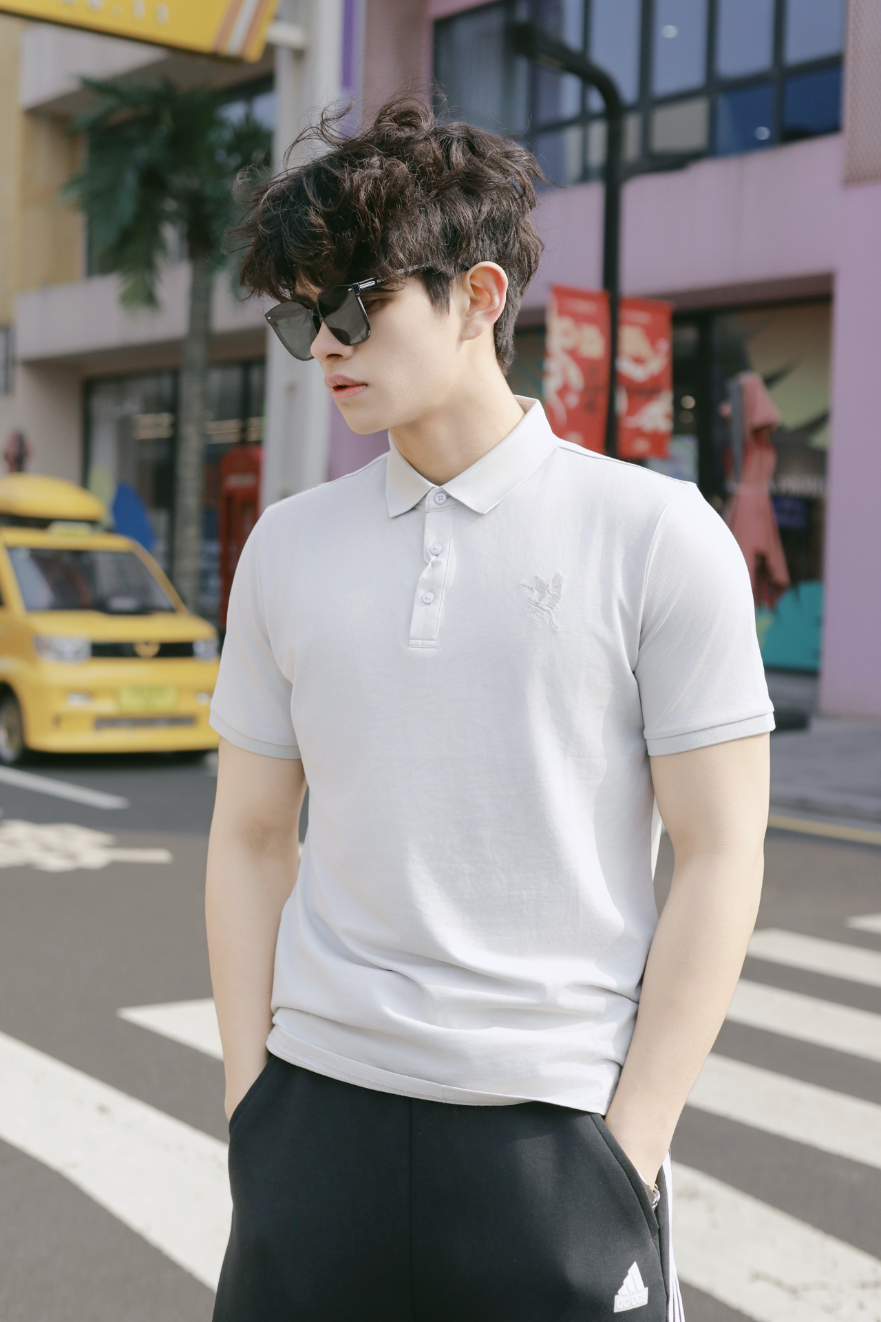 Adidas⚡️海澜之家polo衫👕显壮第一名☝️