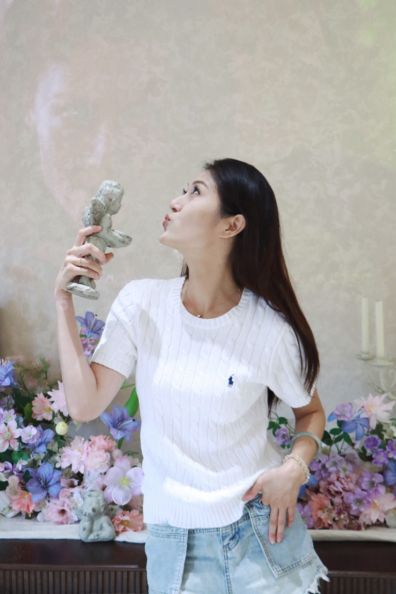 拉夫劳伦绞花针织:质感女孩の白月光!👚🤍