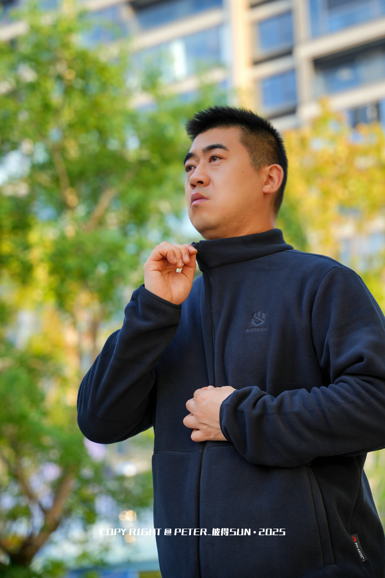 山神户外也有 polartec ？立领摇粒绒外套保暖很精神