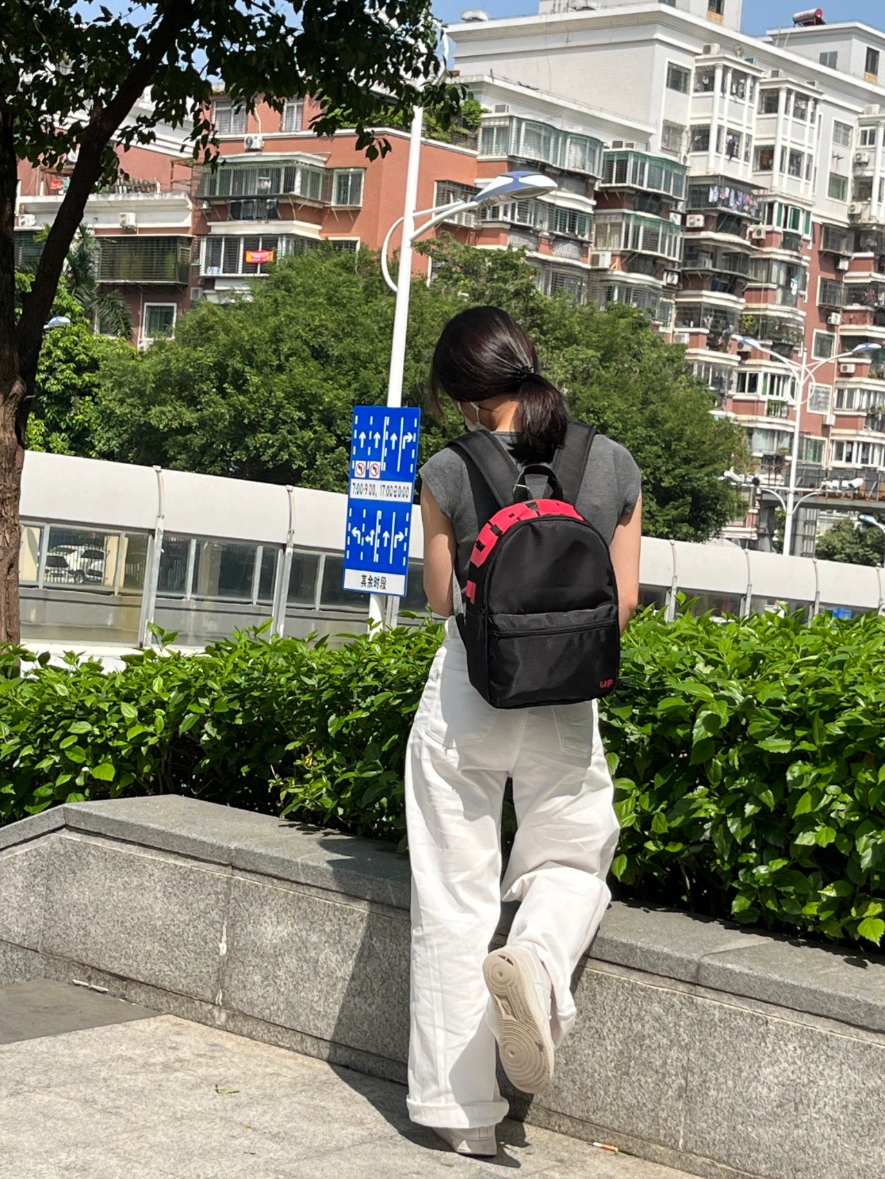 复古时尚双肩包✨我的citywalk搭子