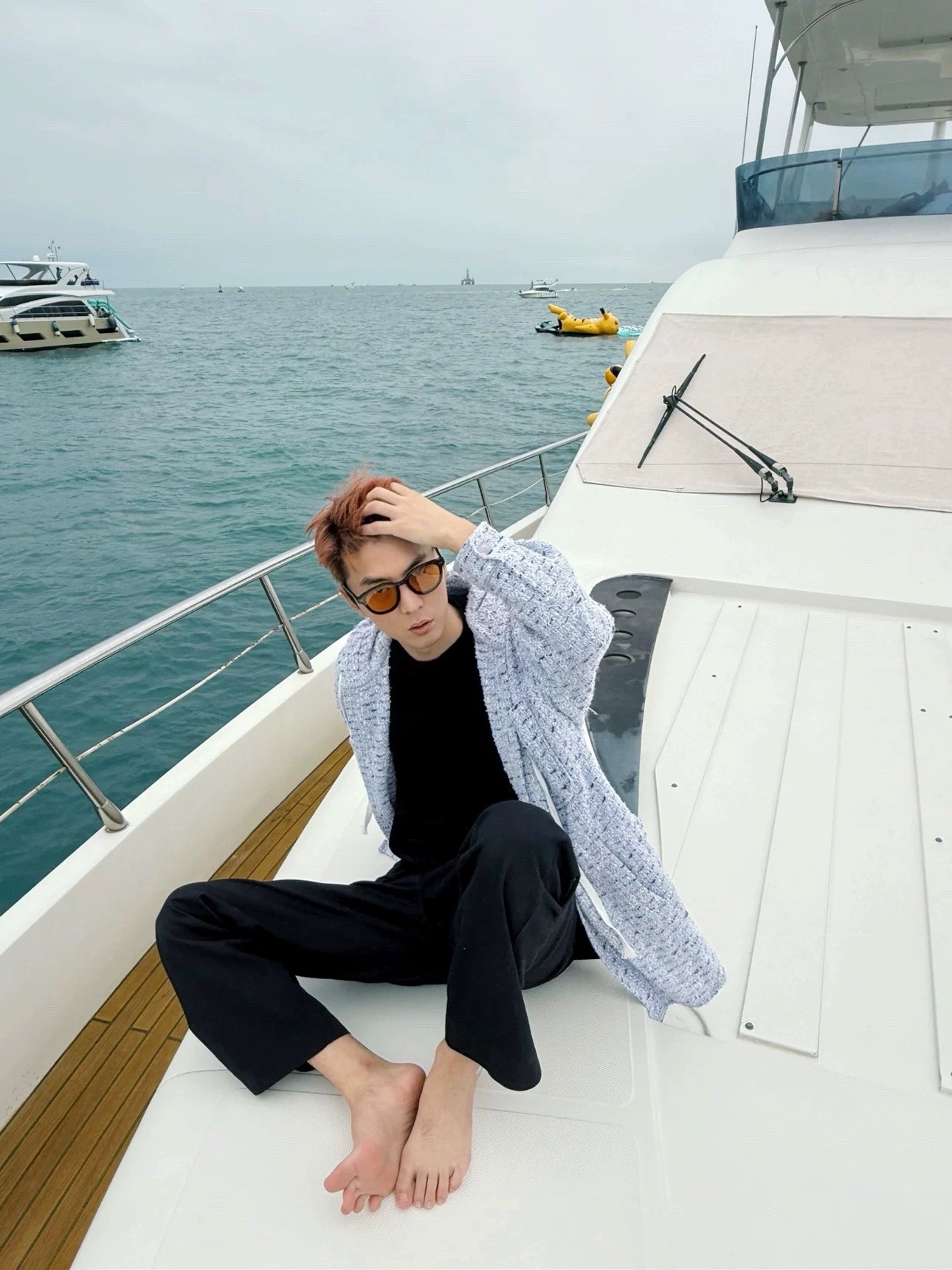明星同款墨镜🌊海边气场开挂神器